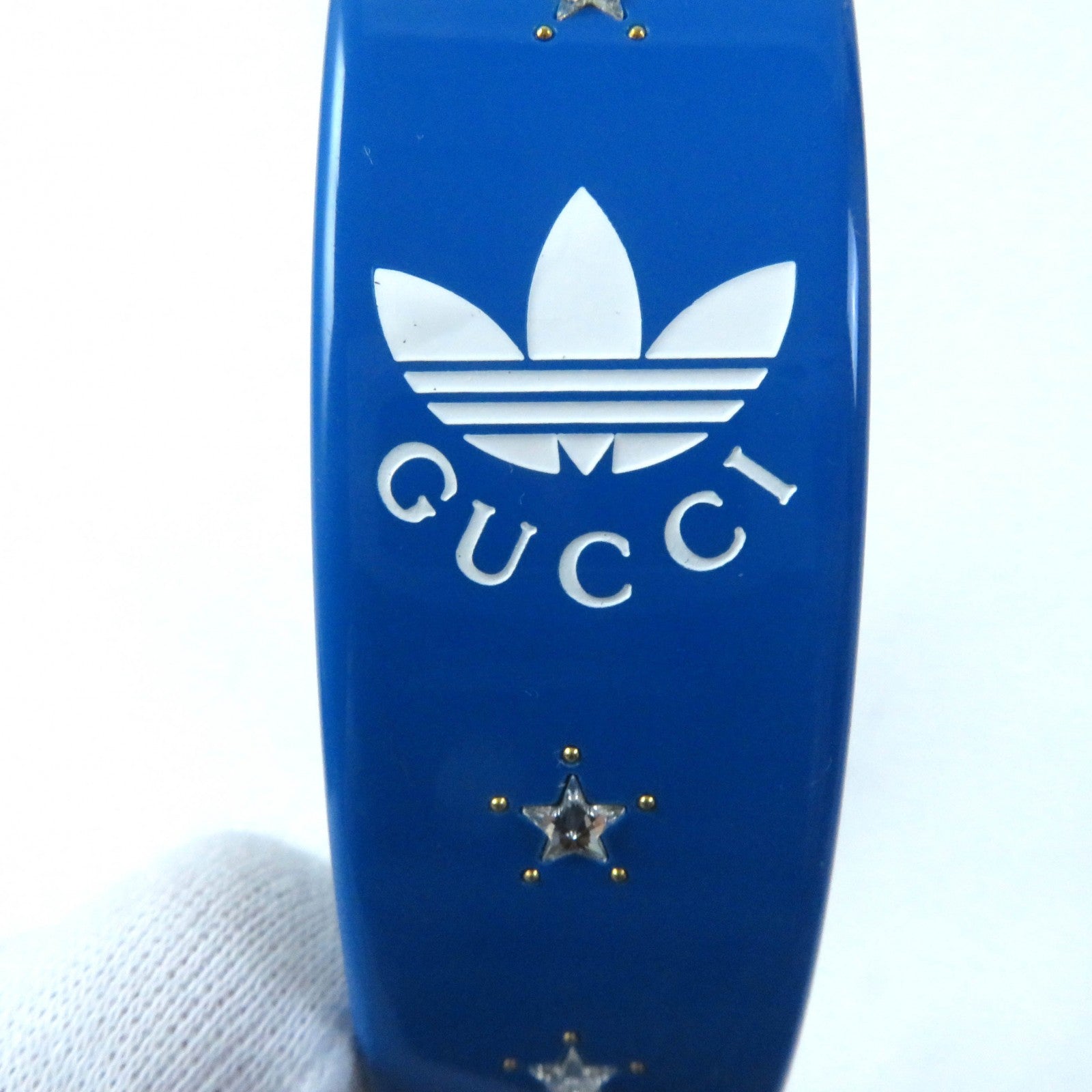 Gucci Star Studded Trefoil Headband Hair Accessory