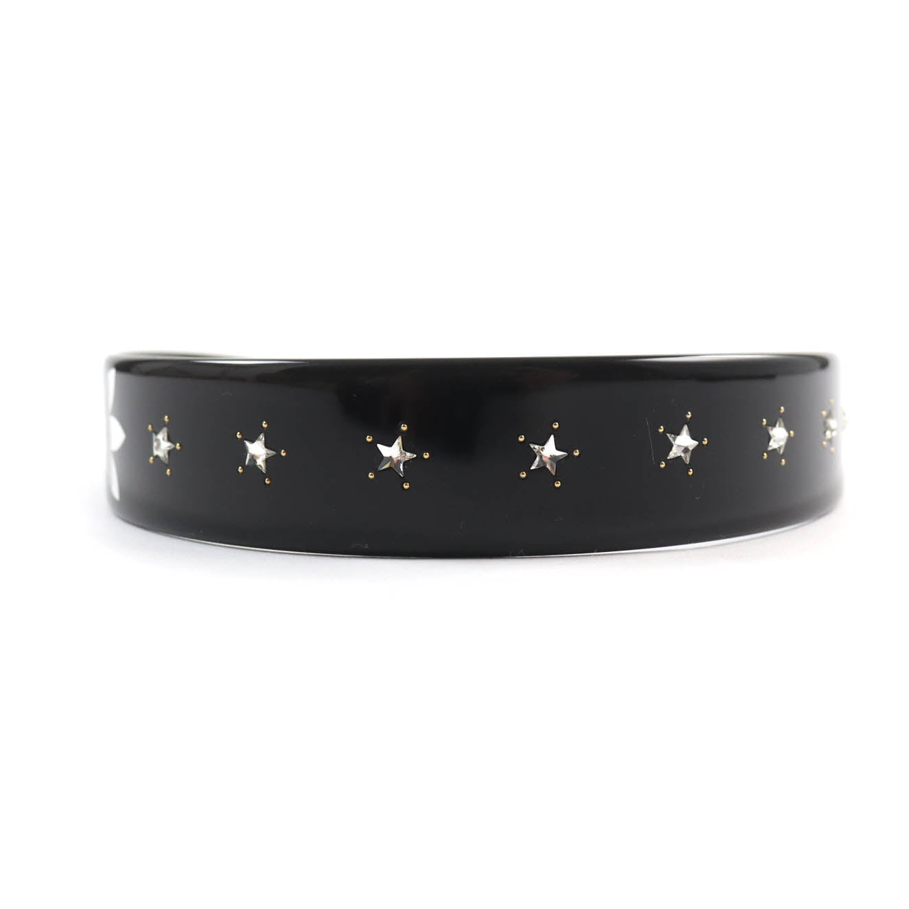 Gucci Star Studded Trefoil Headband Hair Accessory