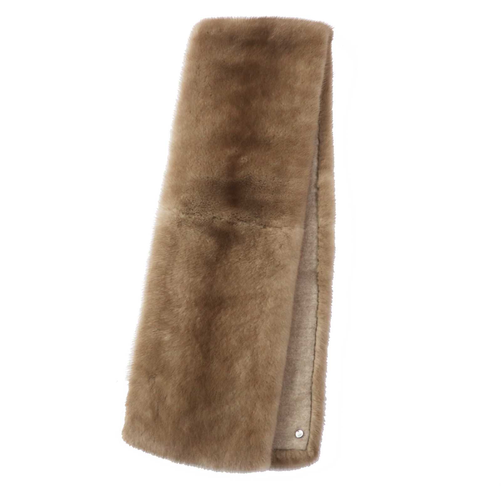 FOXEY Mink Cashmere Stole Scarf Women