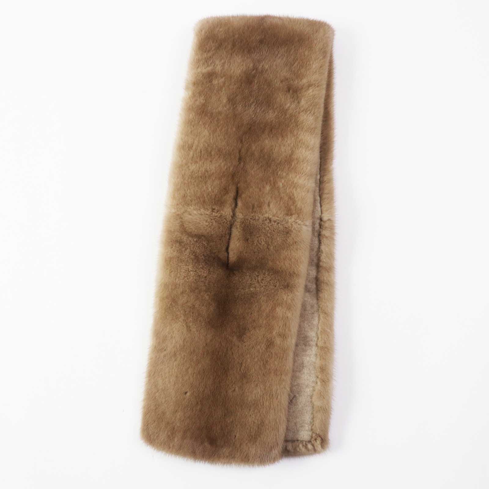 FOXEY Mink Cashmere Stole Scarf Women