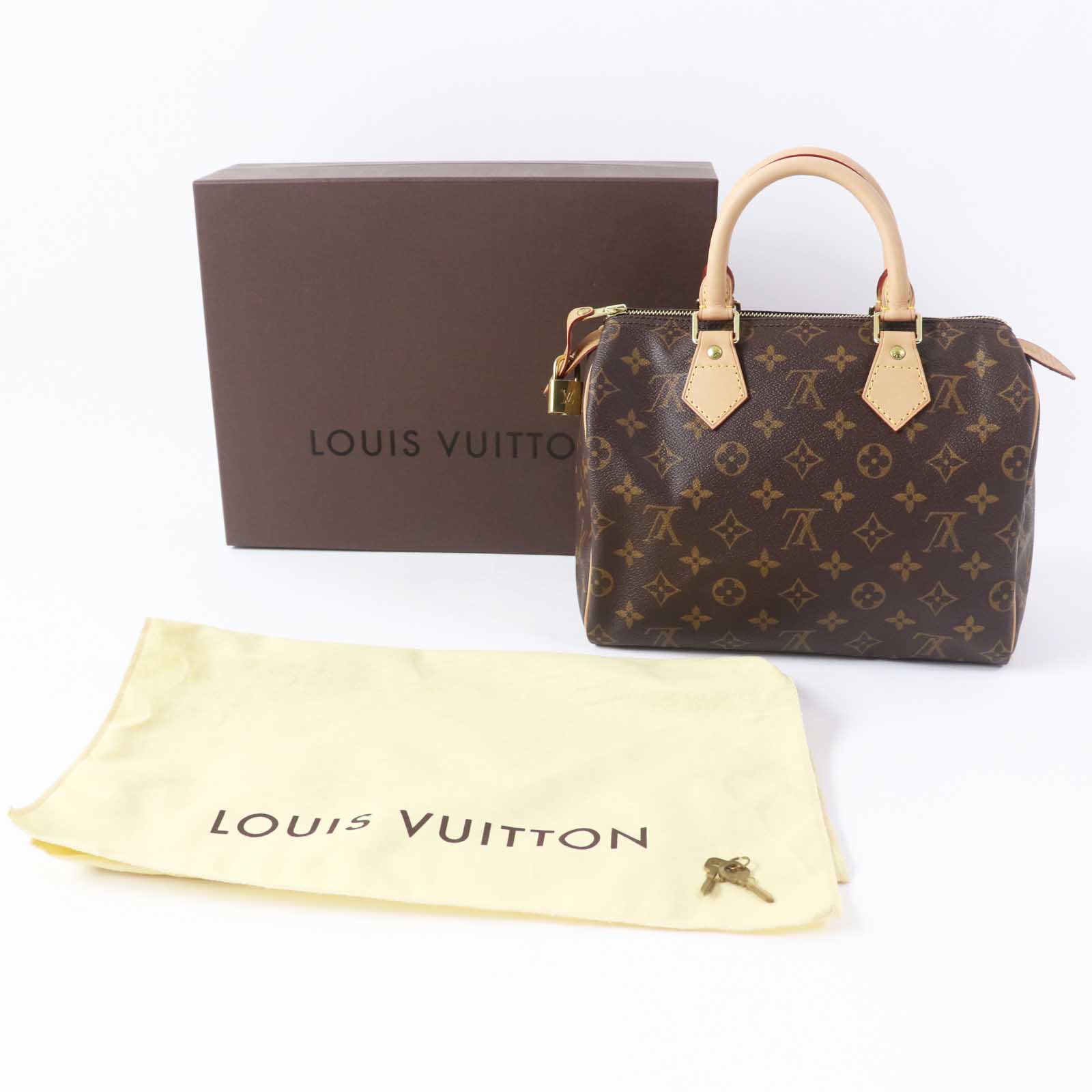 Louis Vuitton Monogram Speedy 25 Handbag M41528