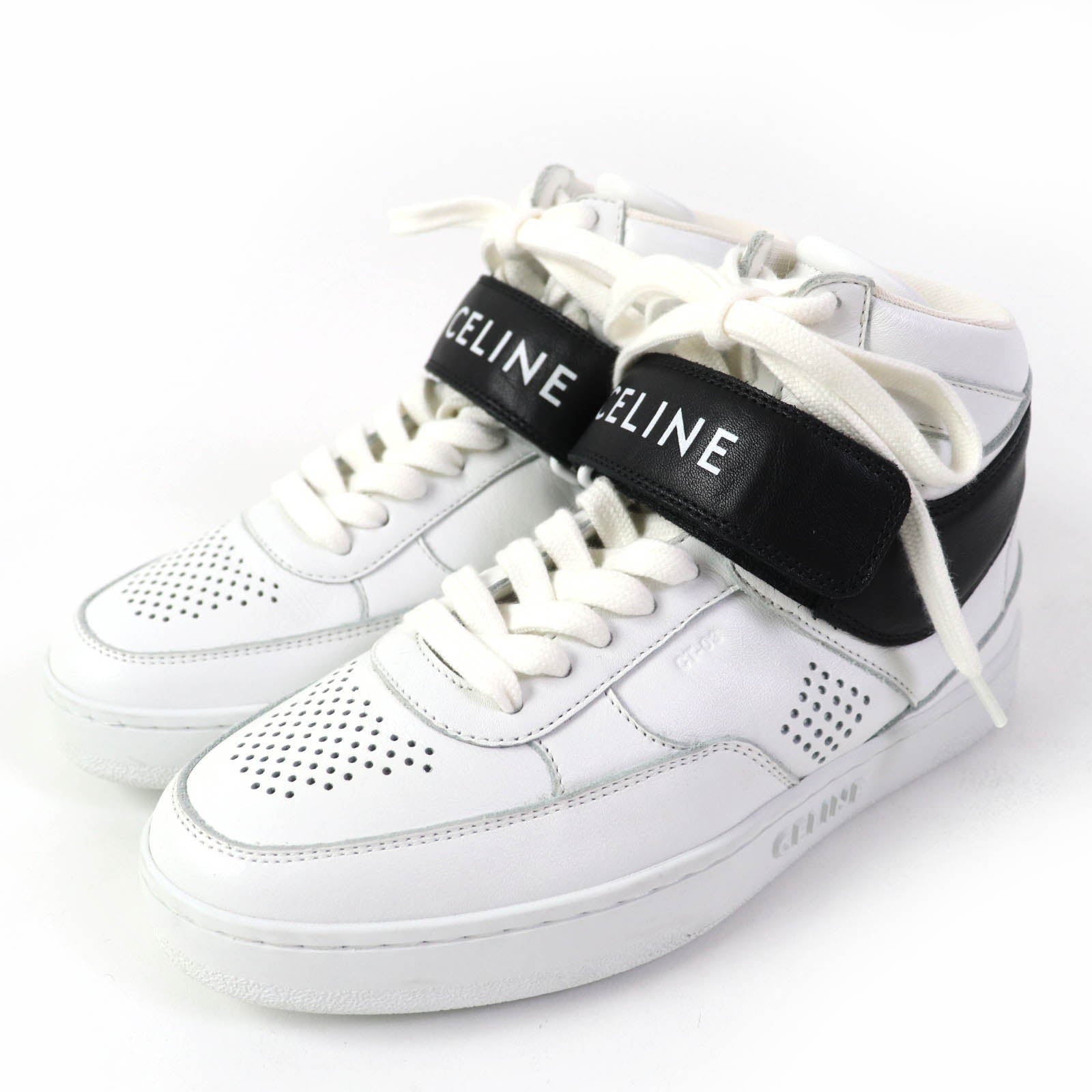 Celine CT-03 Leather High Cut Sneakers