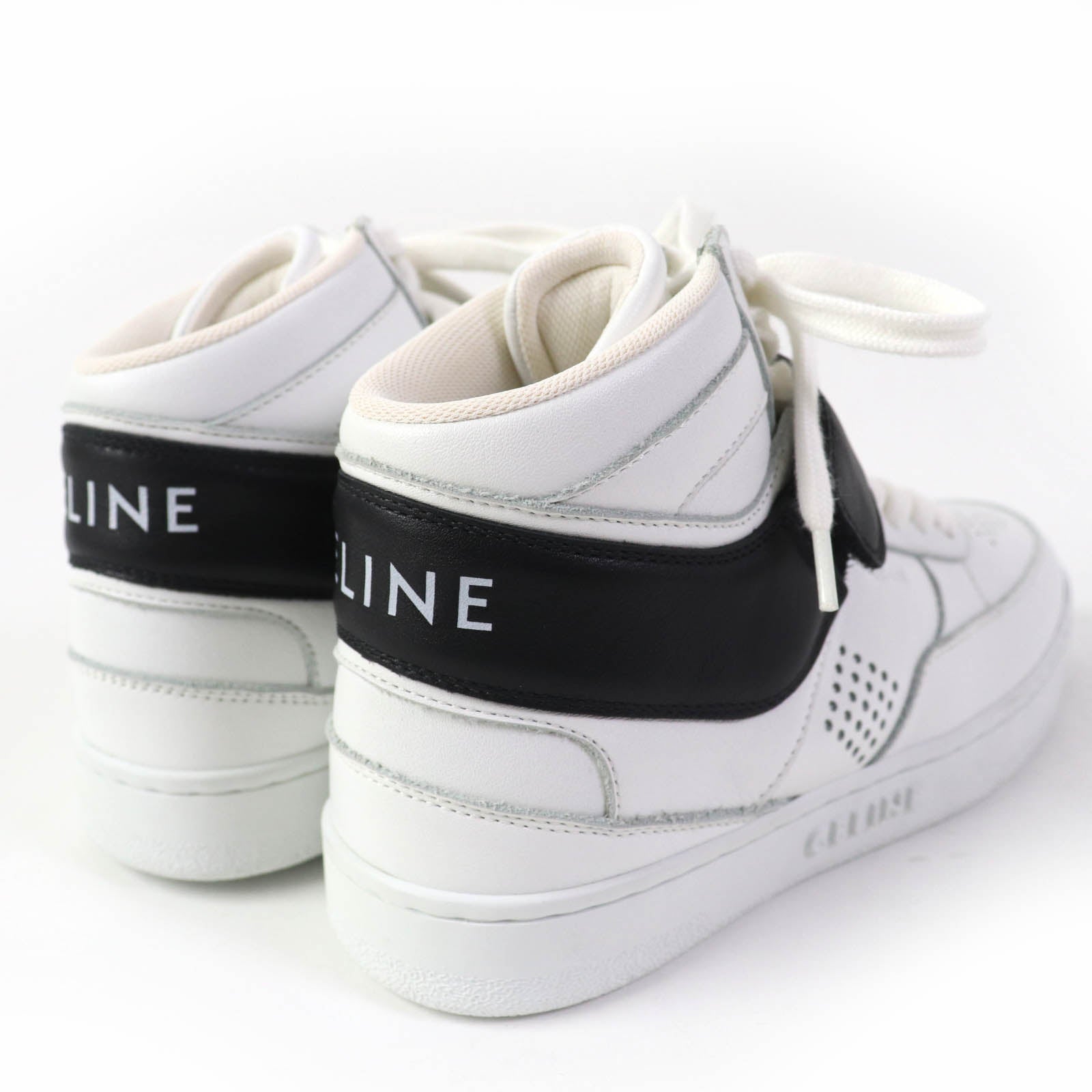 Celine CT-03 Leather High Cut Sneakers