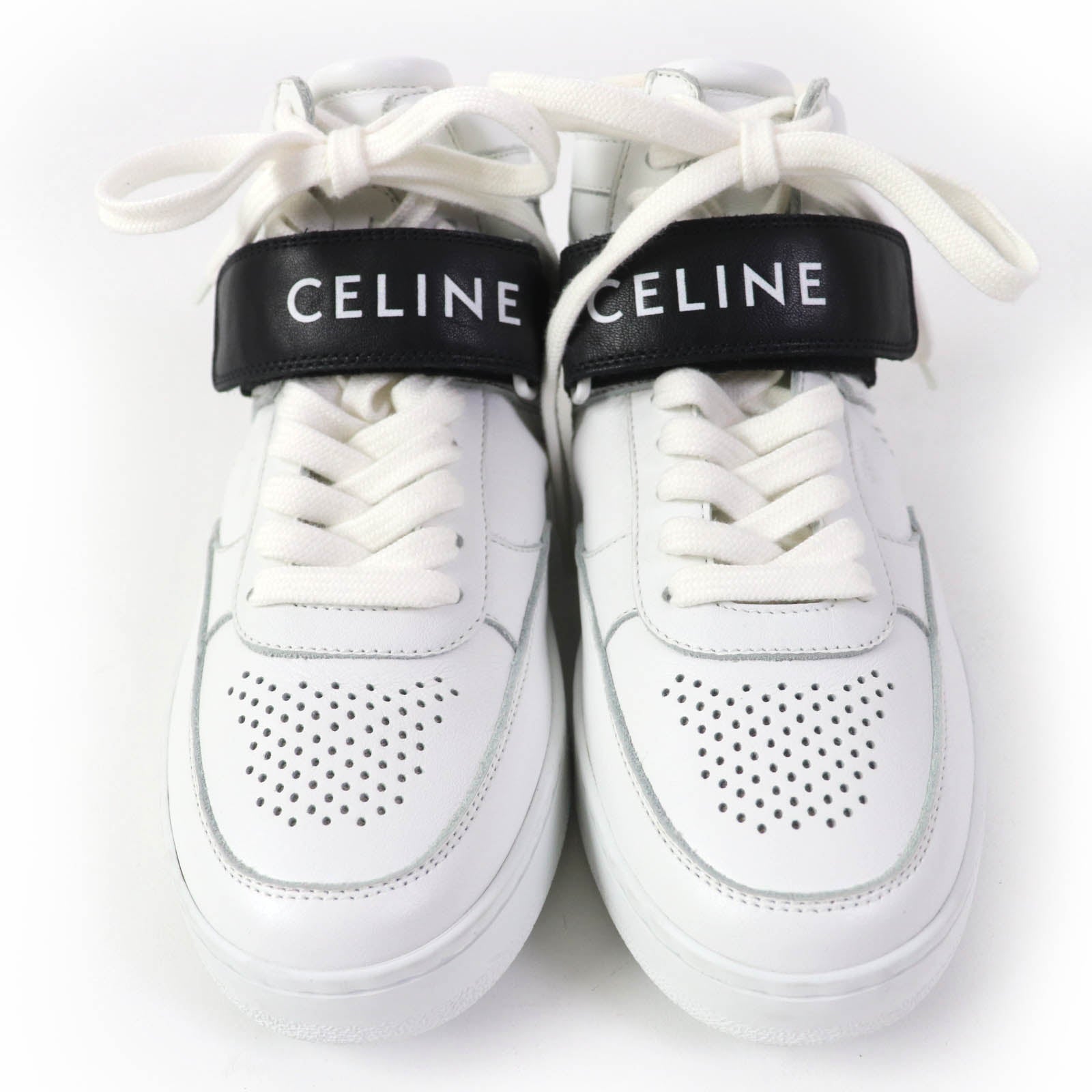 Celine CT-03 Leather High Cut Sneakers