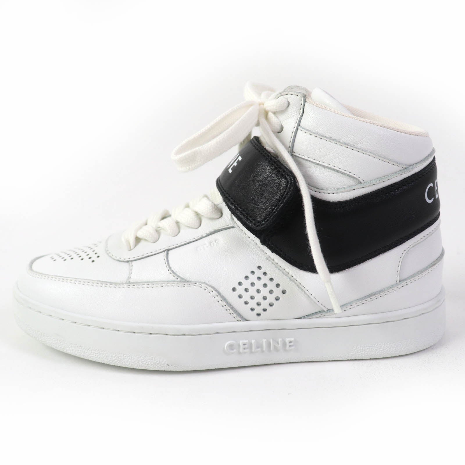 Celine CT-03 Leather High Cut Sneakers