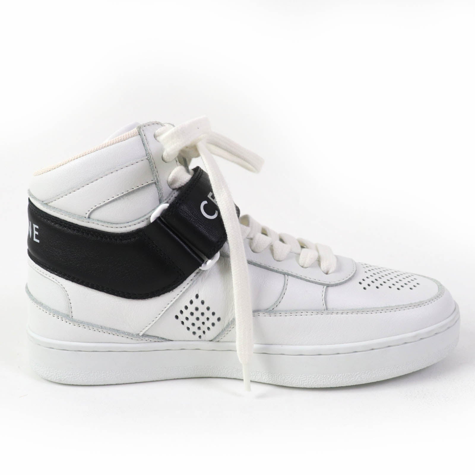 Celine CT-03 Leather High Cut Sneakers