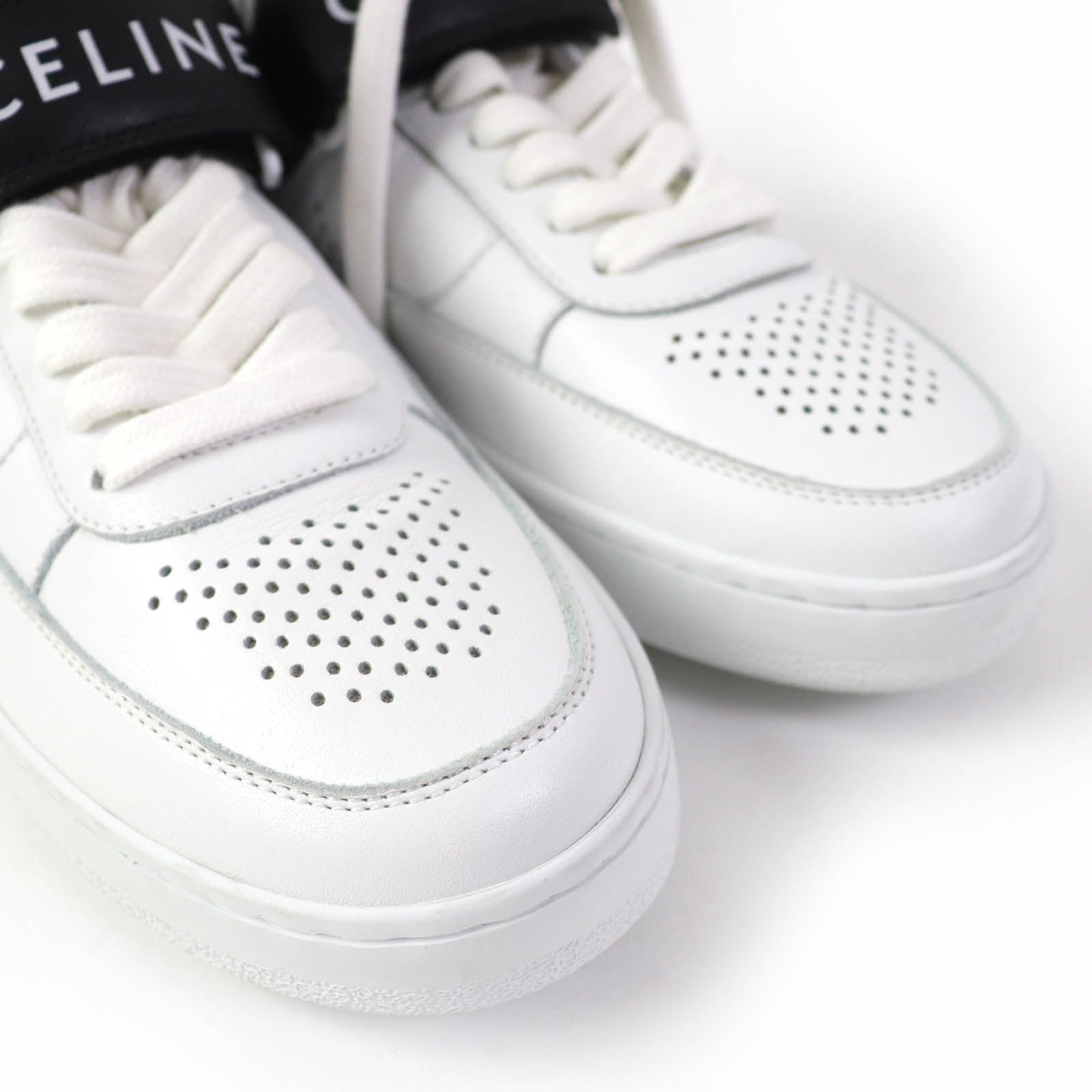 Celine CT-03 Leather High Cut Sneakers