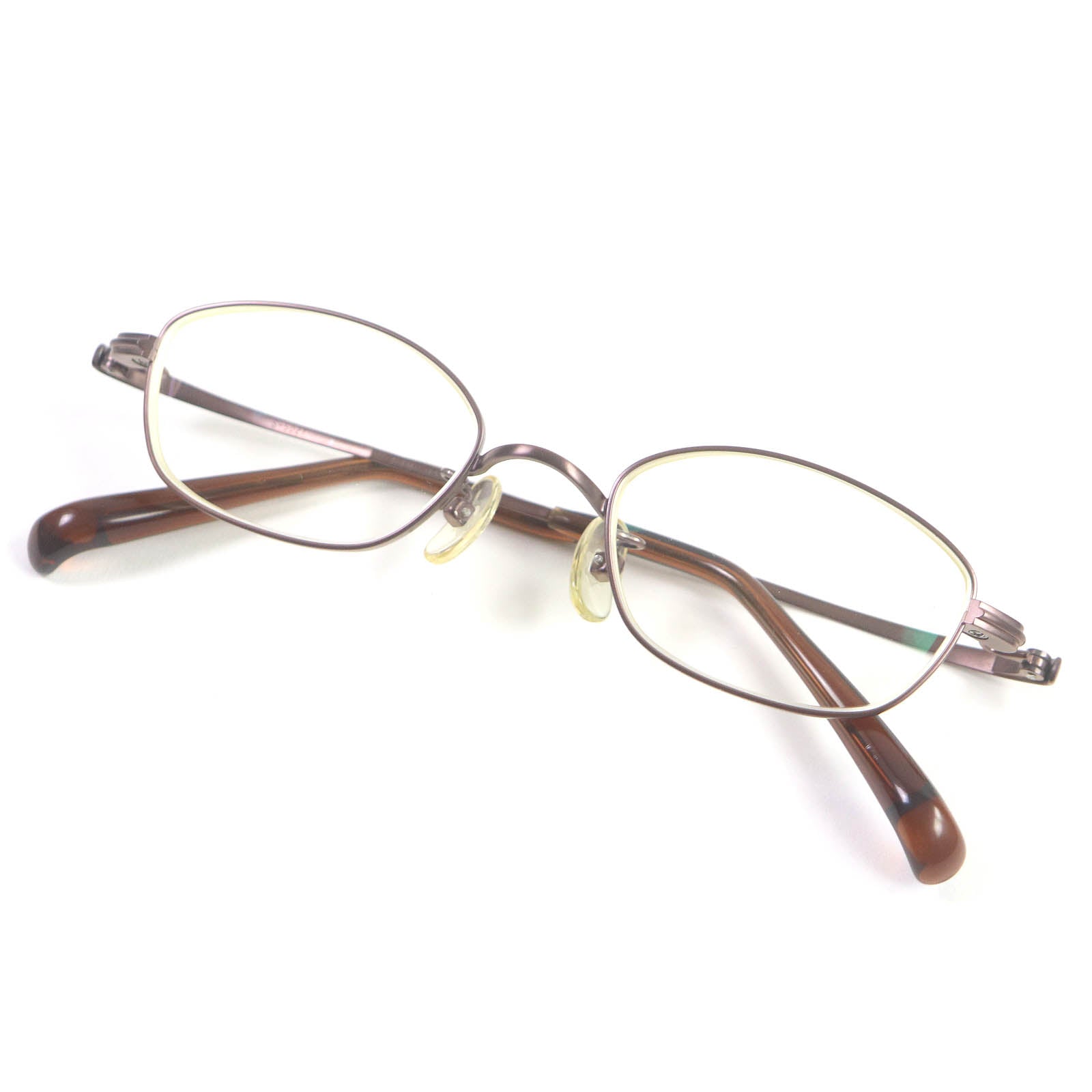 999.9 S-502T Titanium Glasses Eyewear Bronze