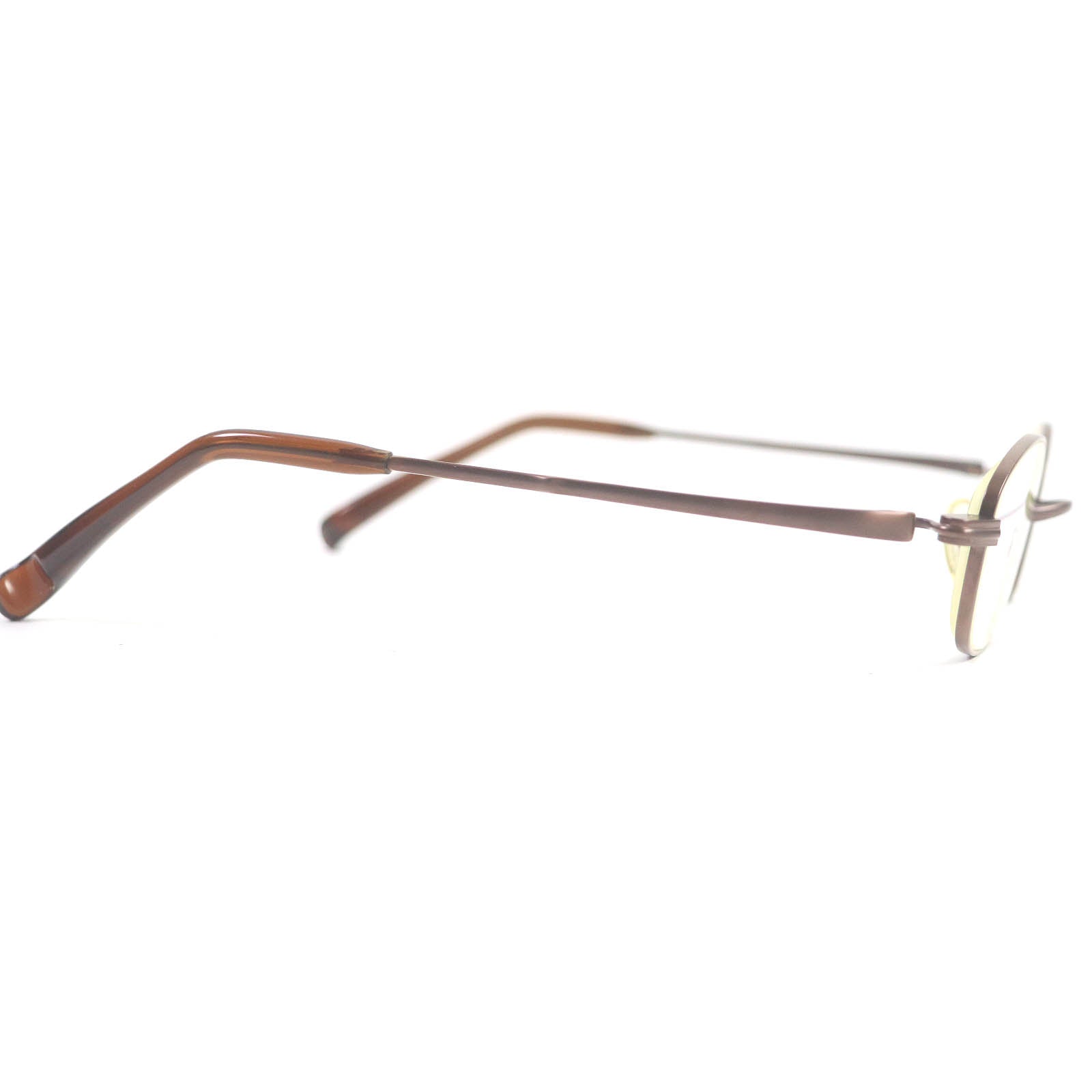 999.9 S-502T Titanium Glasses Eyewear Bronze