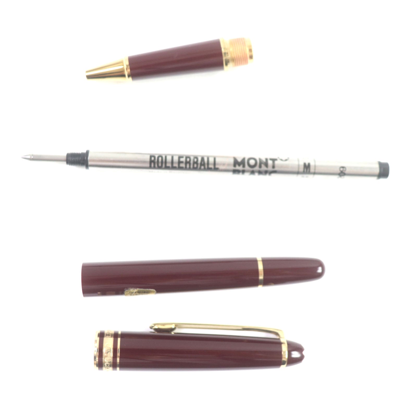 Montblanc Meisterstuck Ballpoint Pen Bordeaux