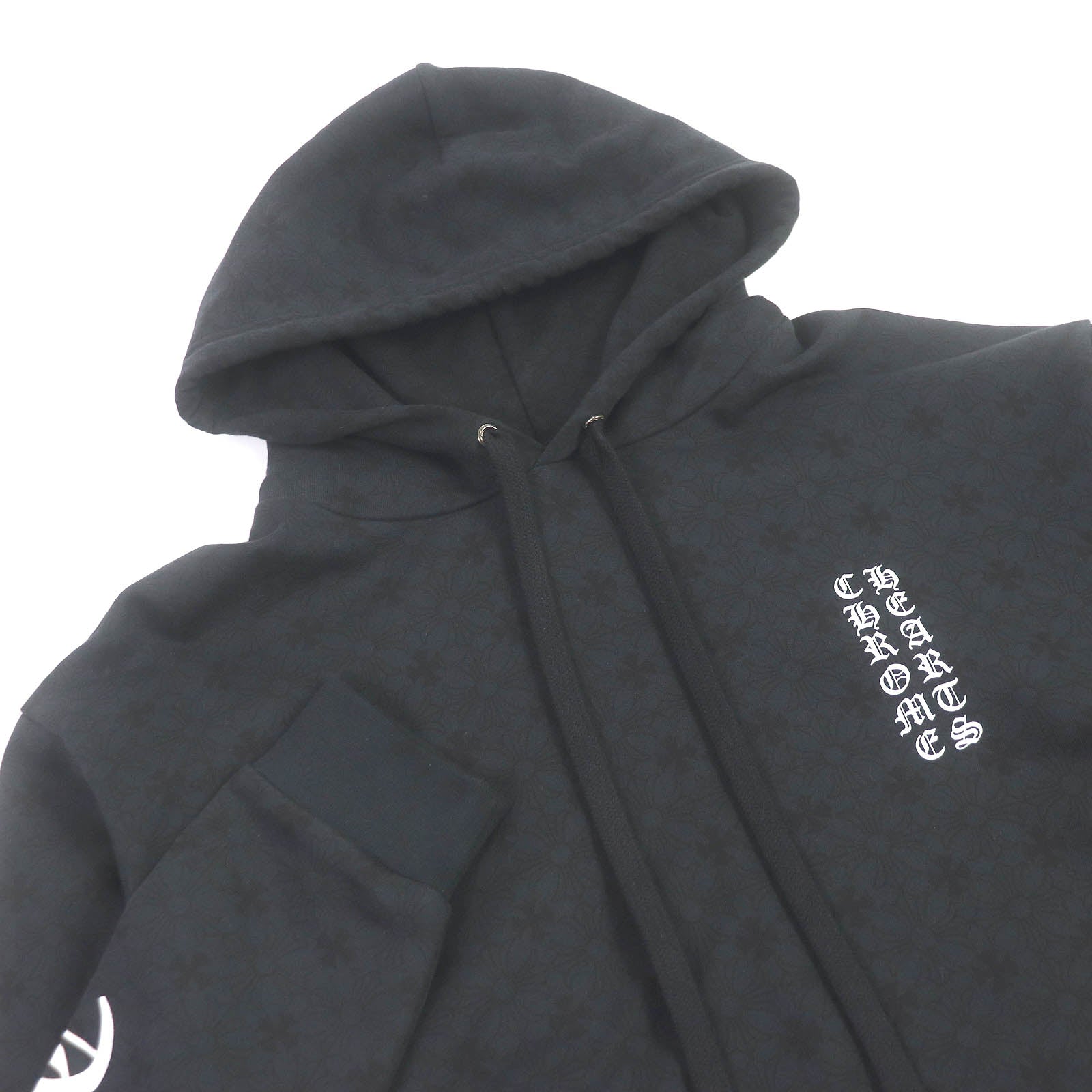 CHROME HEARTS CH Plus Logo Hoodie Black M