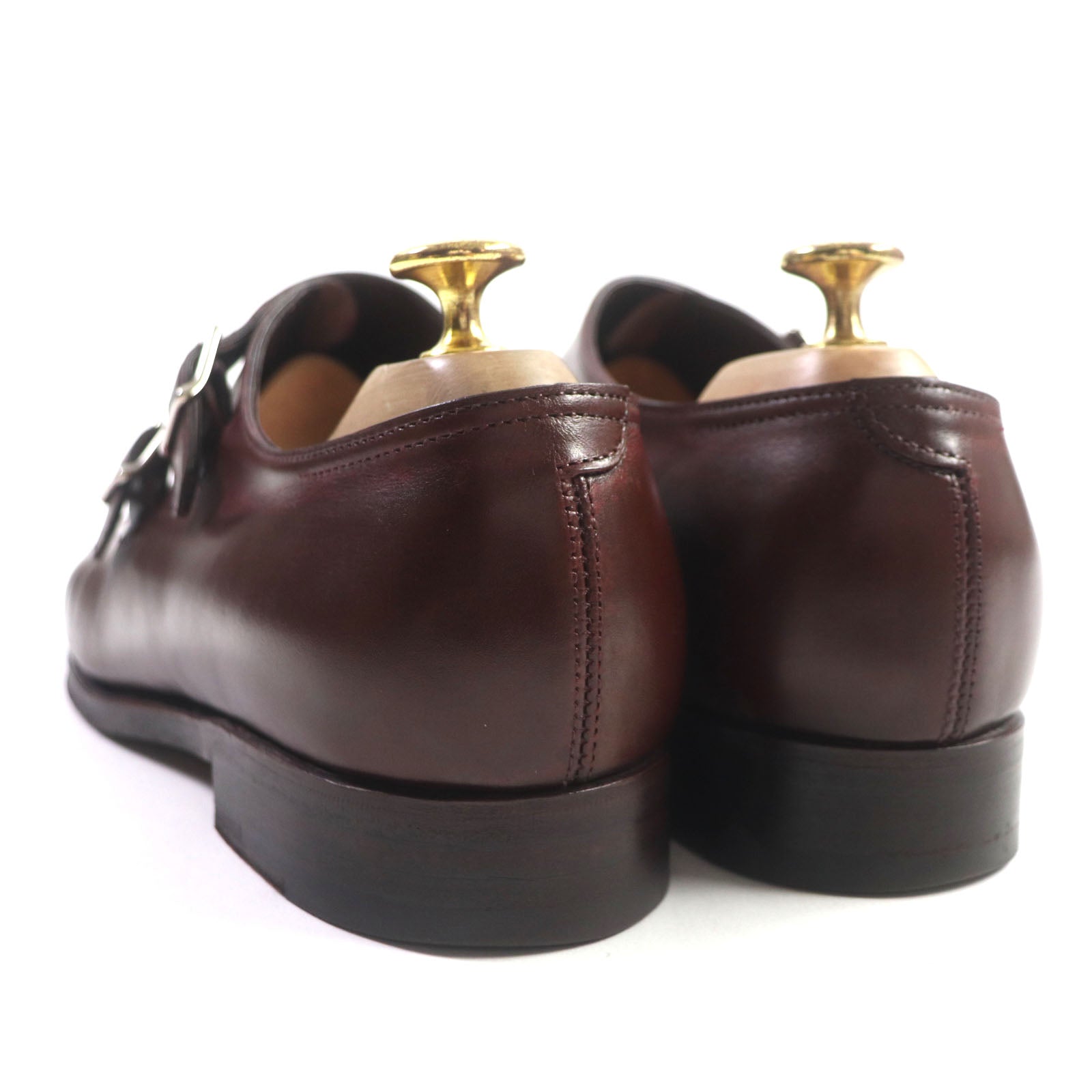 John Lobb CAMBORNE Double Monk Strap Leather Shoes