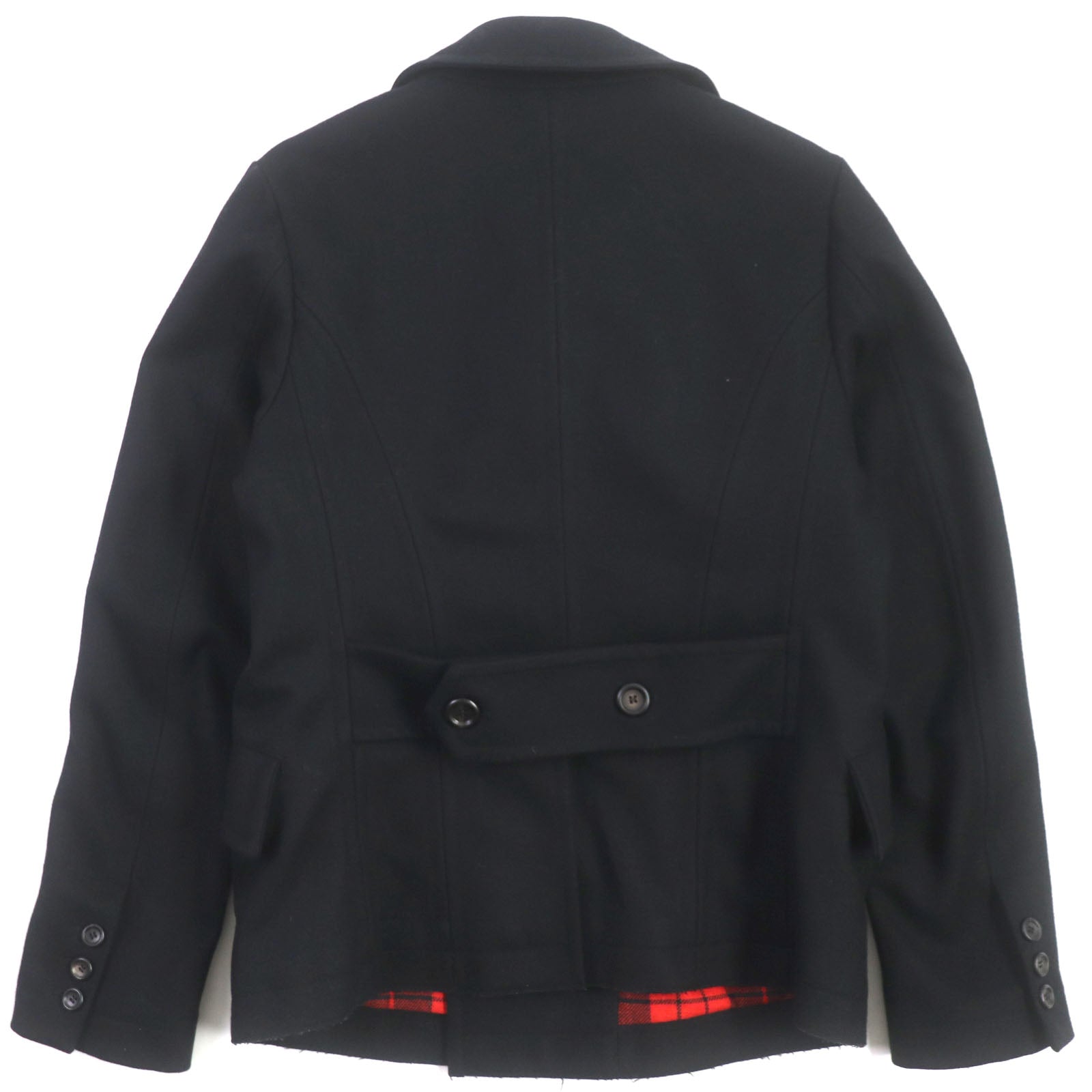 Dolce & Gabbana Wool Nylon Double Breasted Jacket