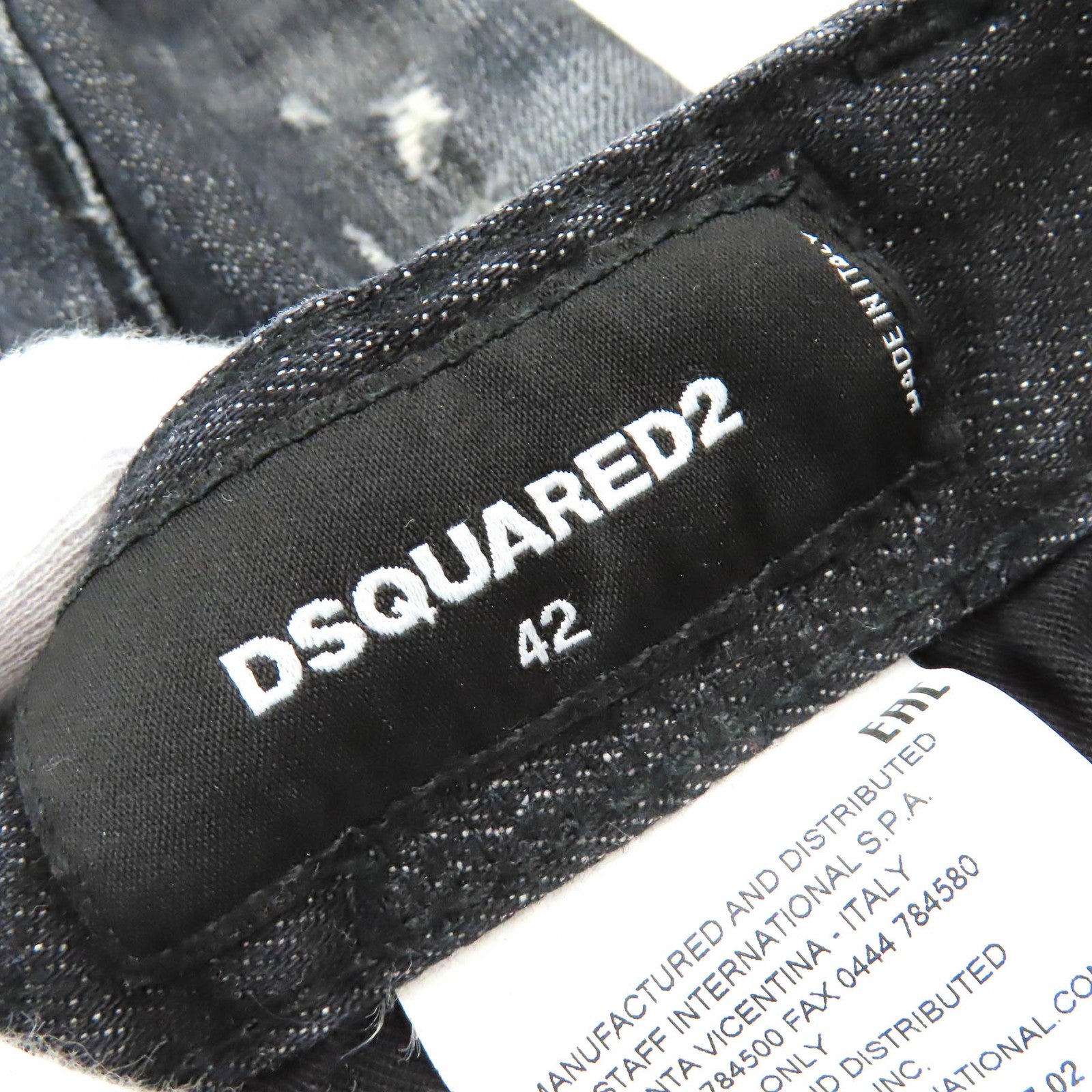 DSQUARED2 Skinny Jeans S71LB0360 Black 42