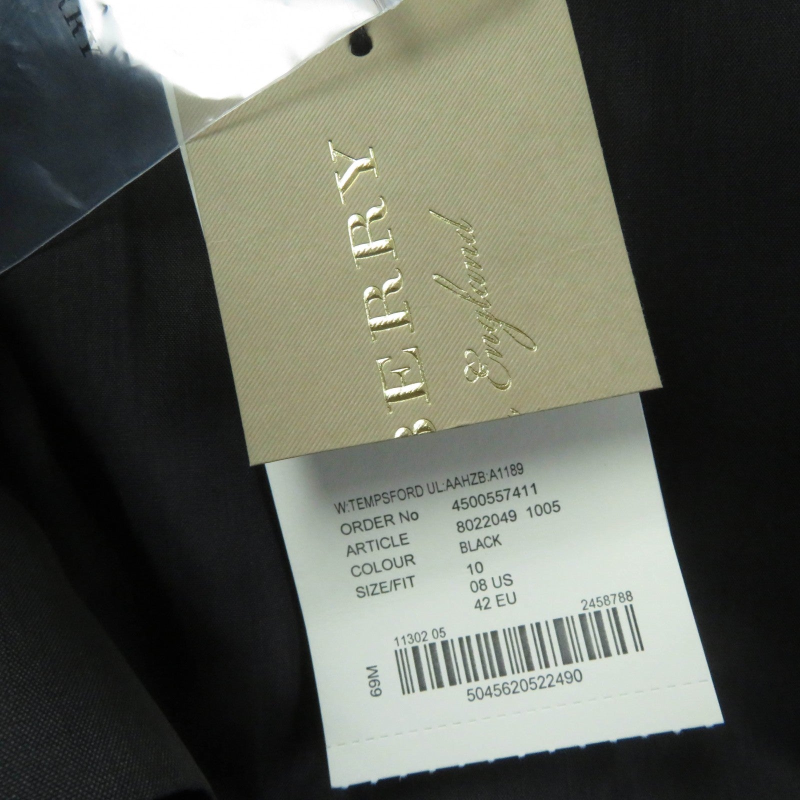 Burberry Wool Cashmere Belted Long Coat