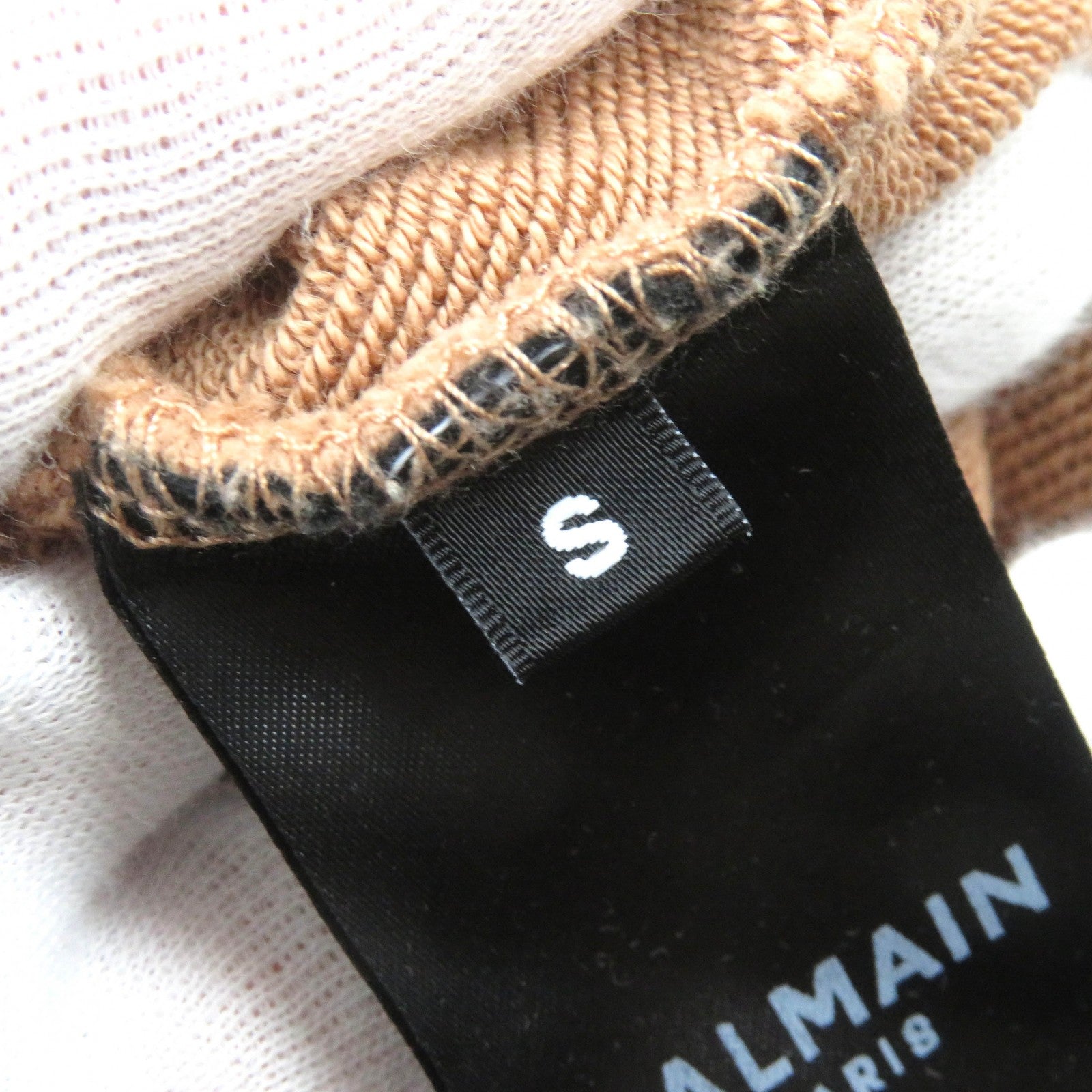 Balmain Cotton Embroidered Logo Sweatshirt