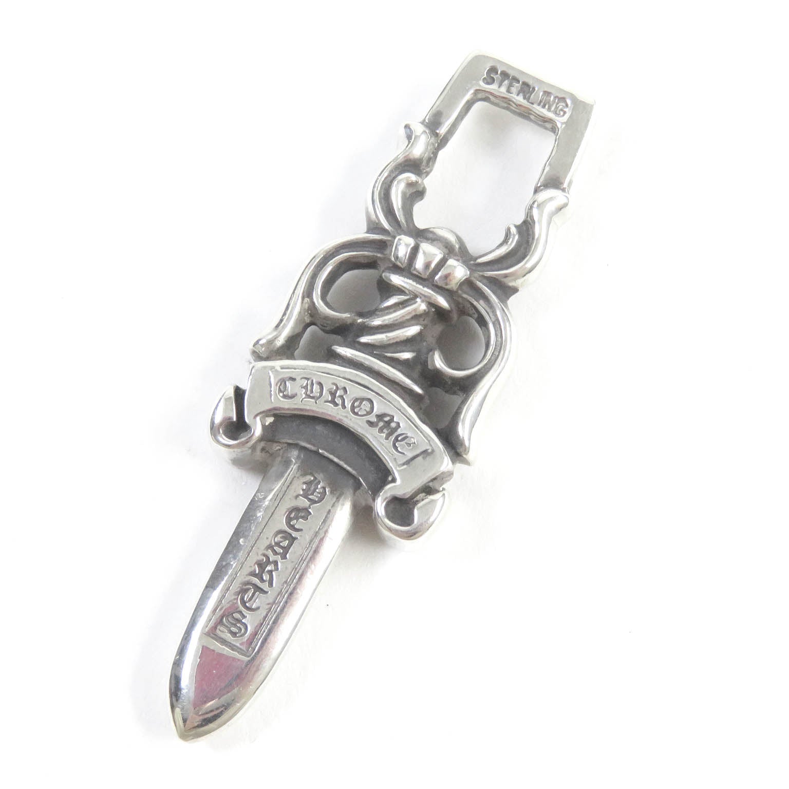 Chrome Hearts SV925 Dagger Necklace Pendant