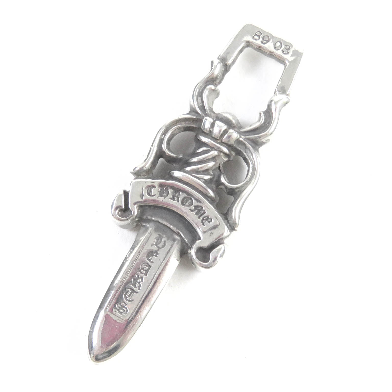 Chrome Hearts SV925 Dagger Necklace Pendant