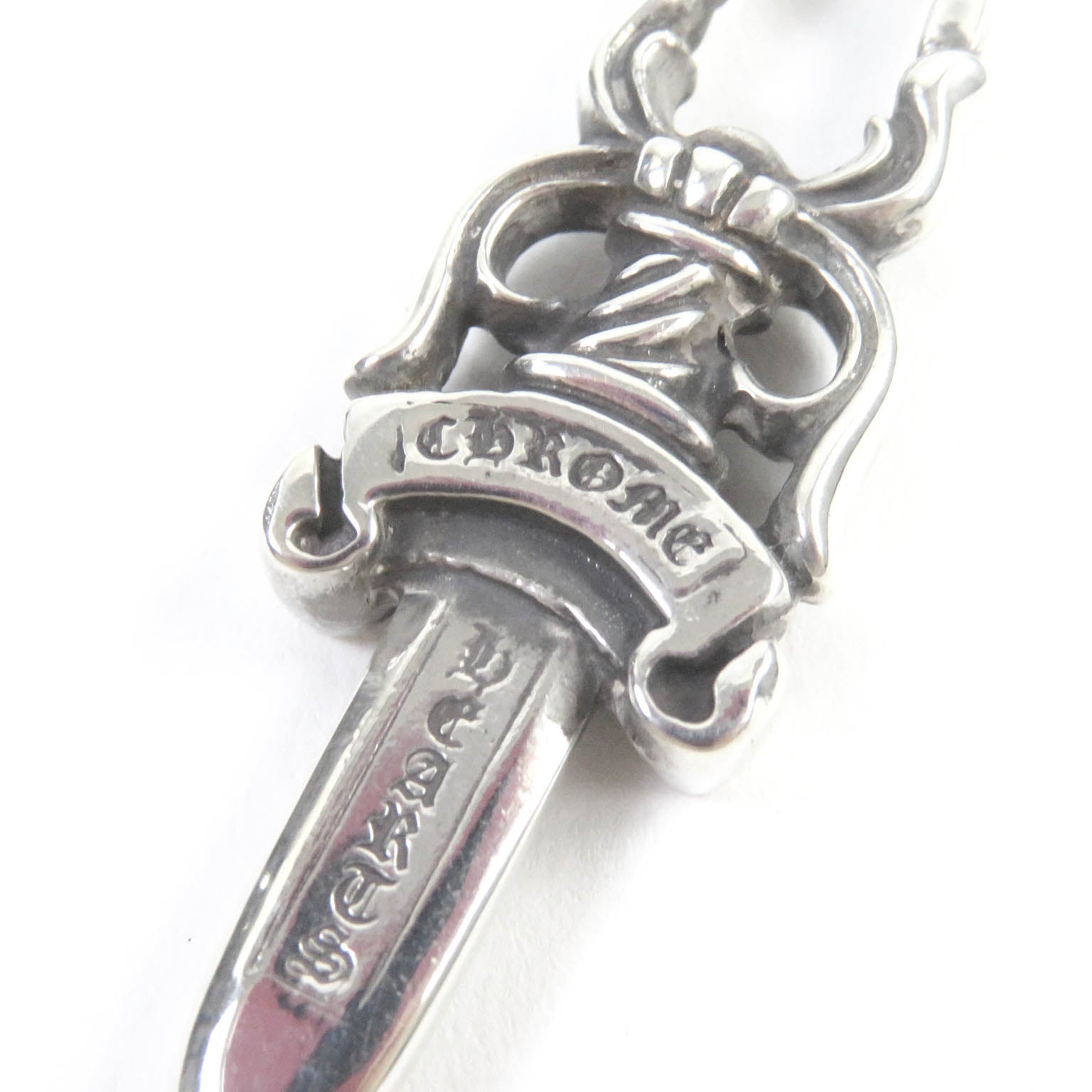 Chrome Hearts SV925 Dagger Necklace Pendant