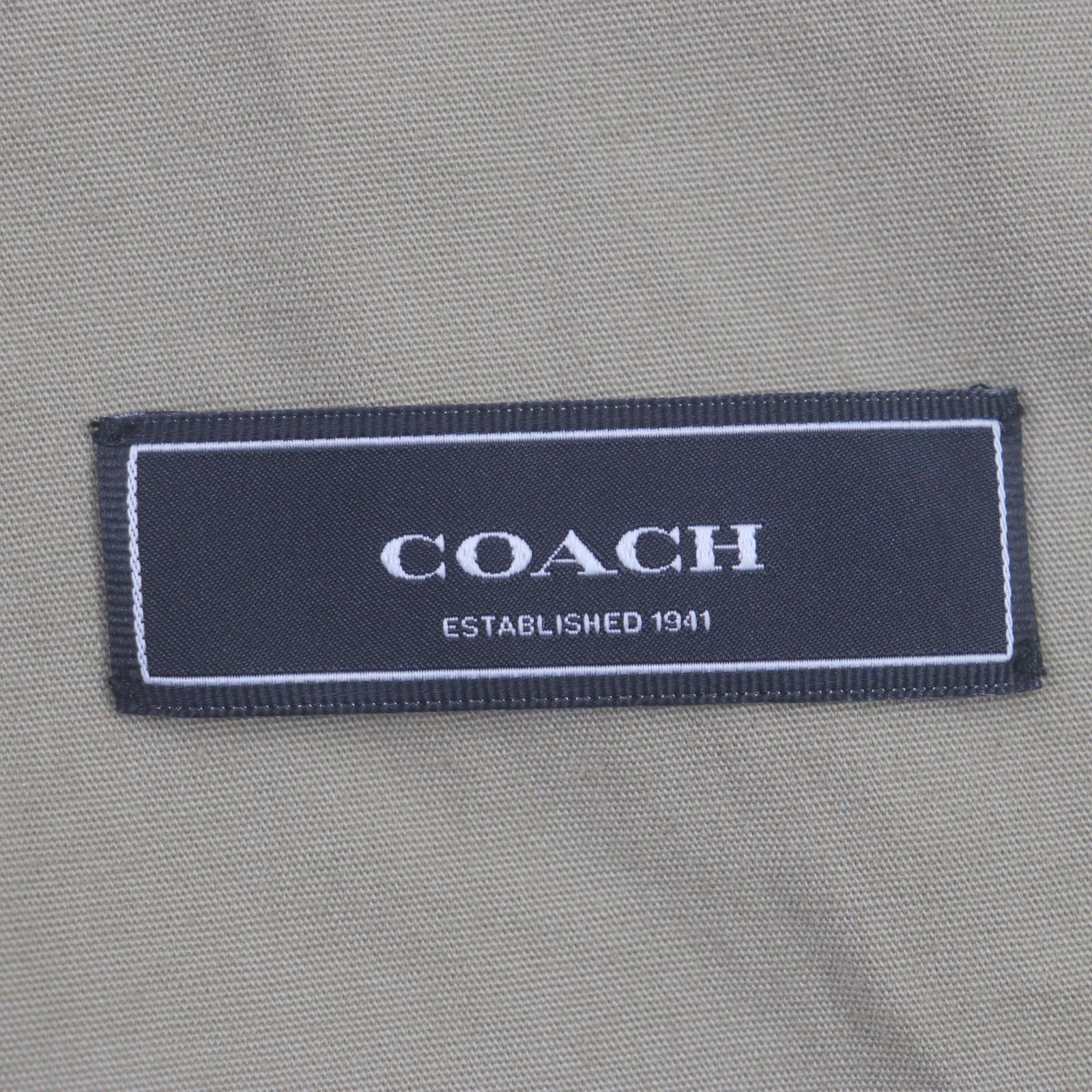 COACH Casual Lightweight Blazer Beige M