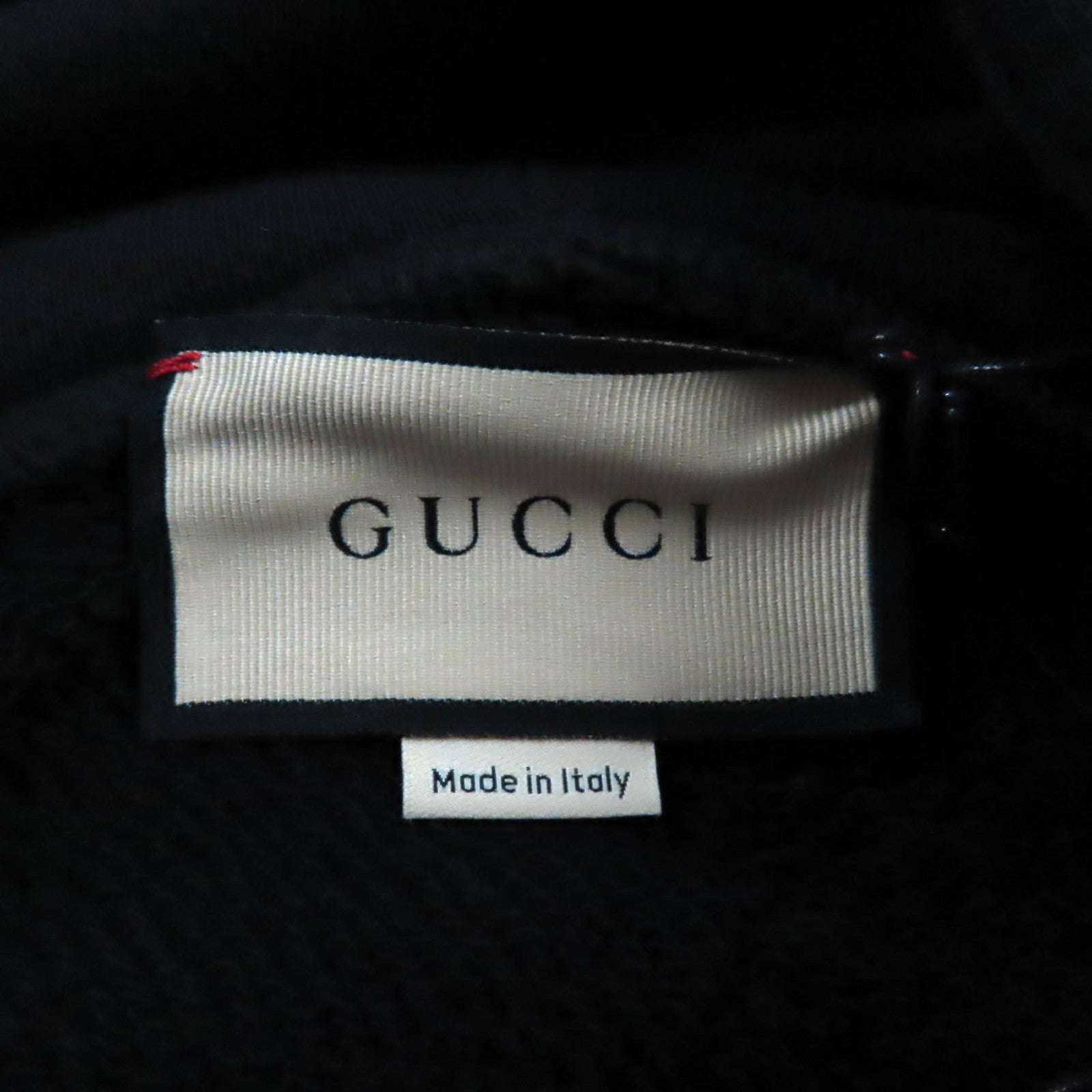 GUCCI Cotton Hoodie Parker Black XS Women