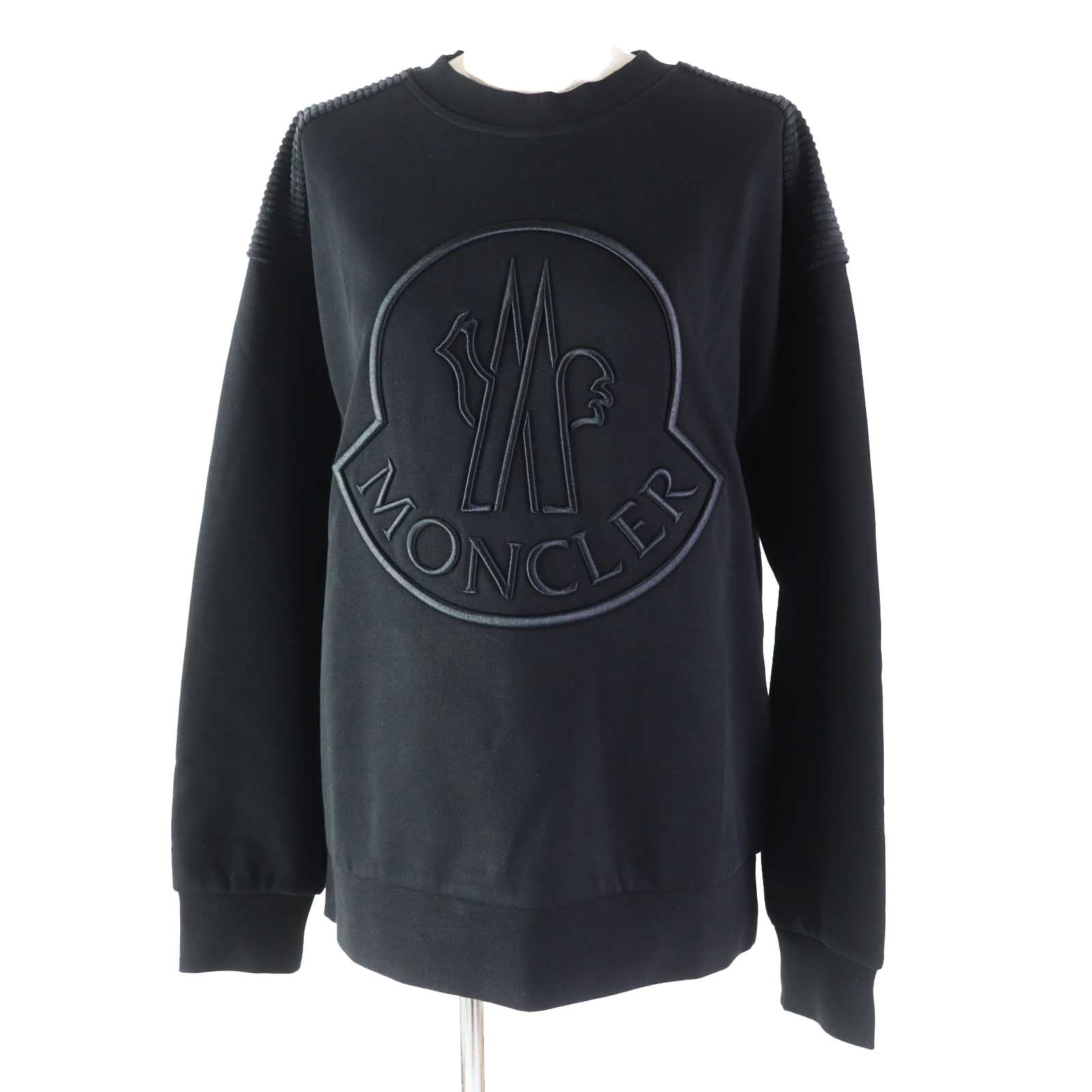 Moncler FELPA Cotton Nylon Oversize Sweatshirt