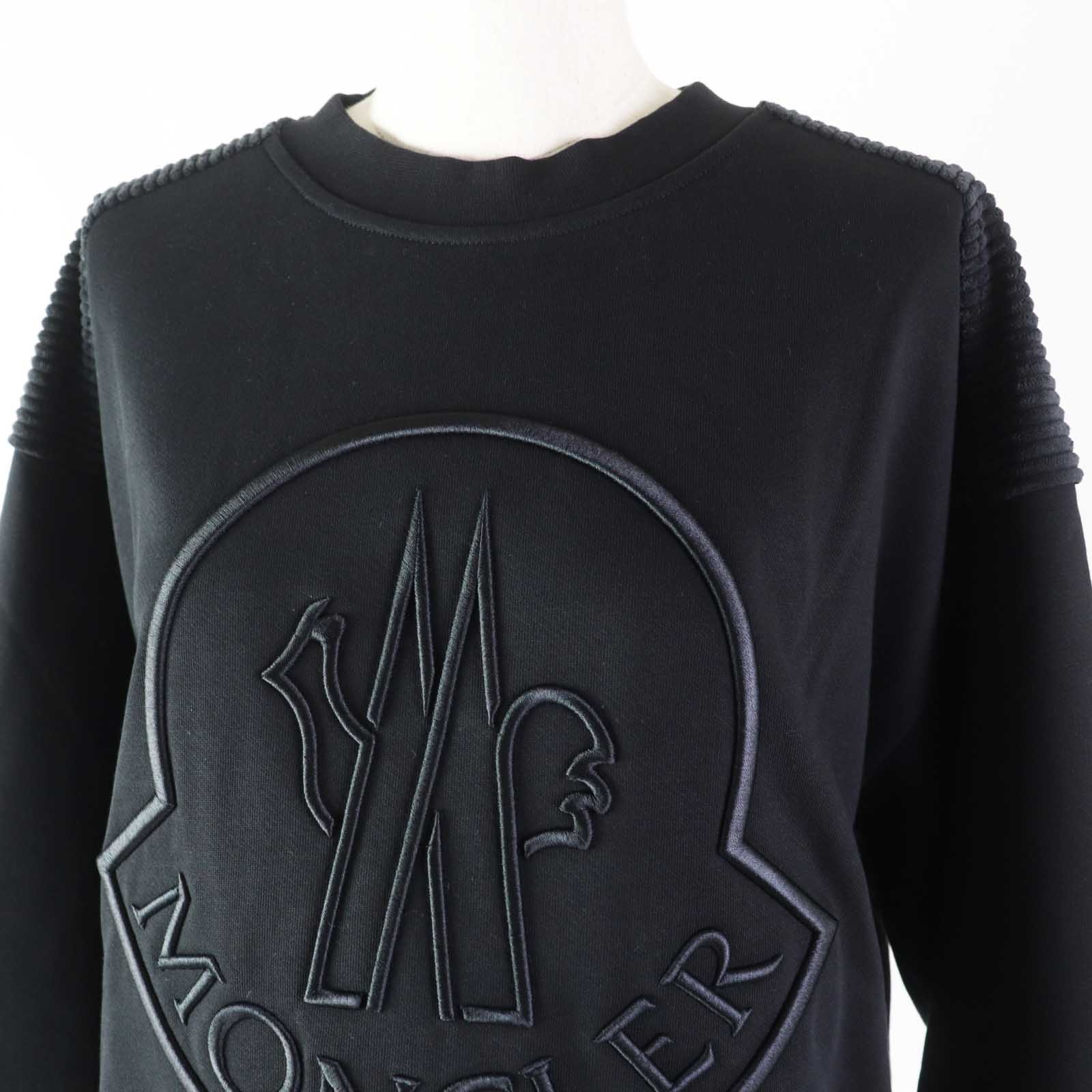 Moncler FELPA Cotton Nylon Oversize Sweatshirt