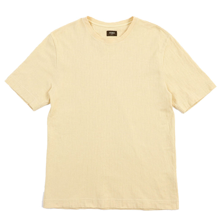 Fendi FF Logo Zucca T-shirt Beige M