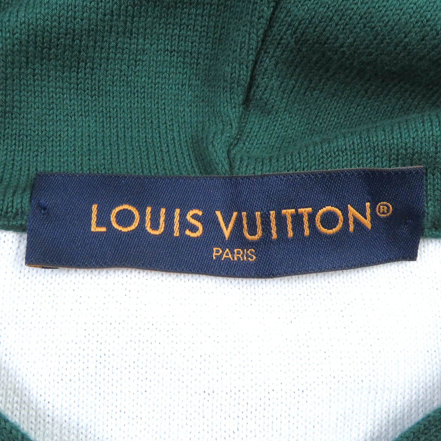 Louis Vuitton Monogram Gradient Hoodie Green M