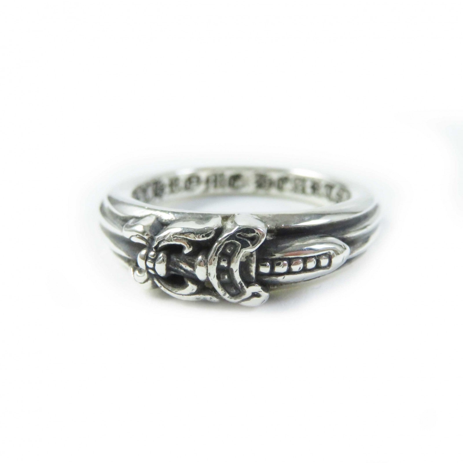 CHROME HEARTS Silver Dagger Ring Women