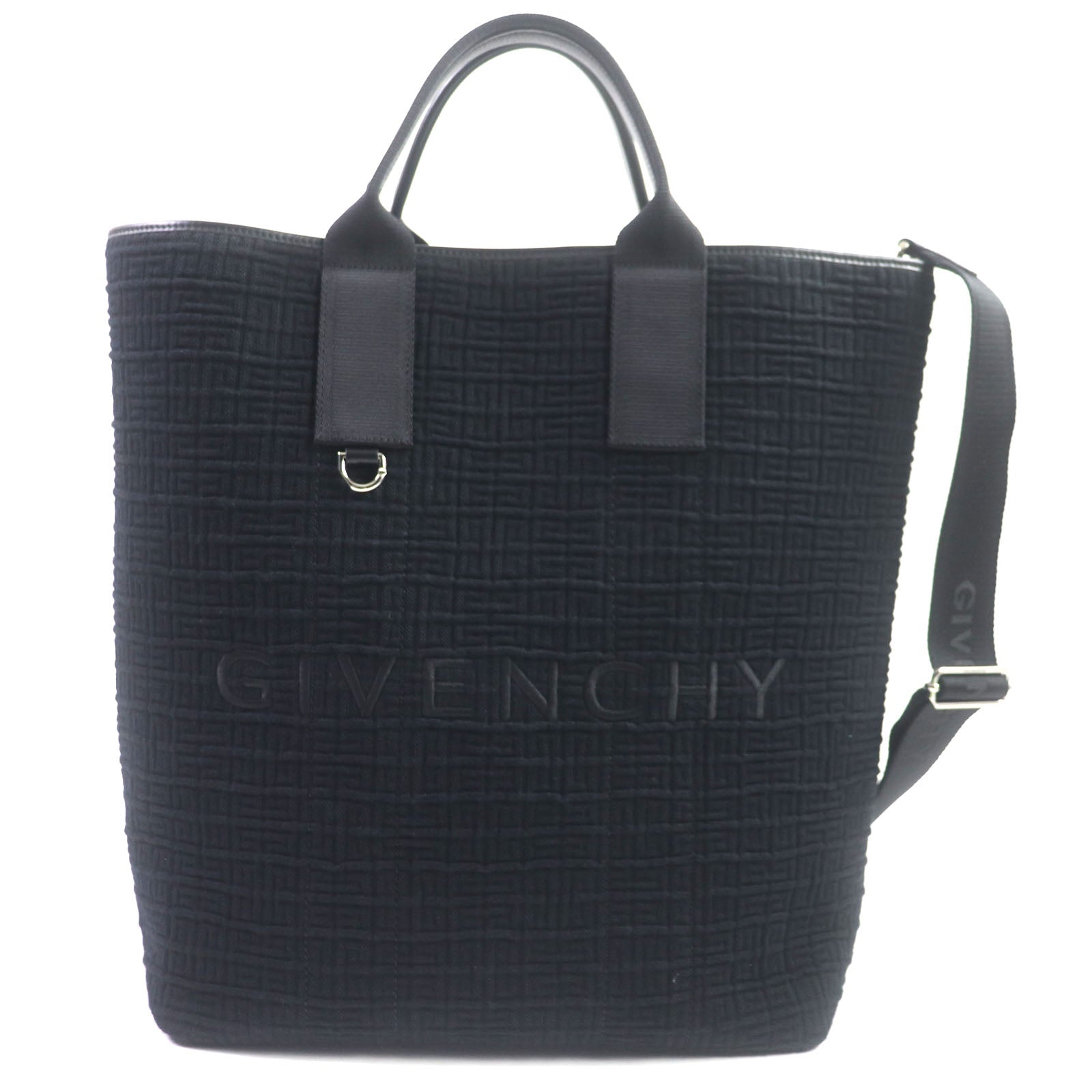 Givenchy G ESSEN TIALS 2WAY Canvas Leather Tote Bag