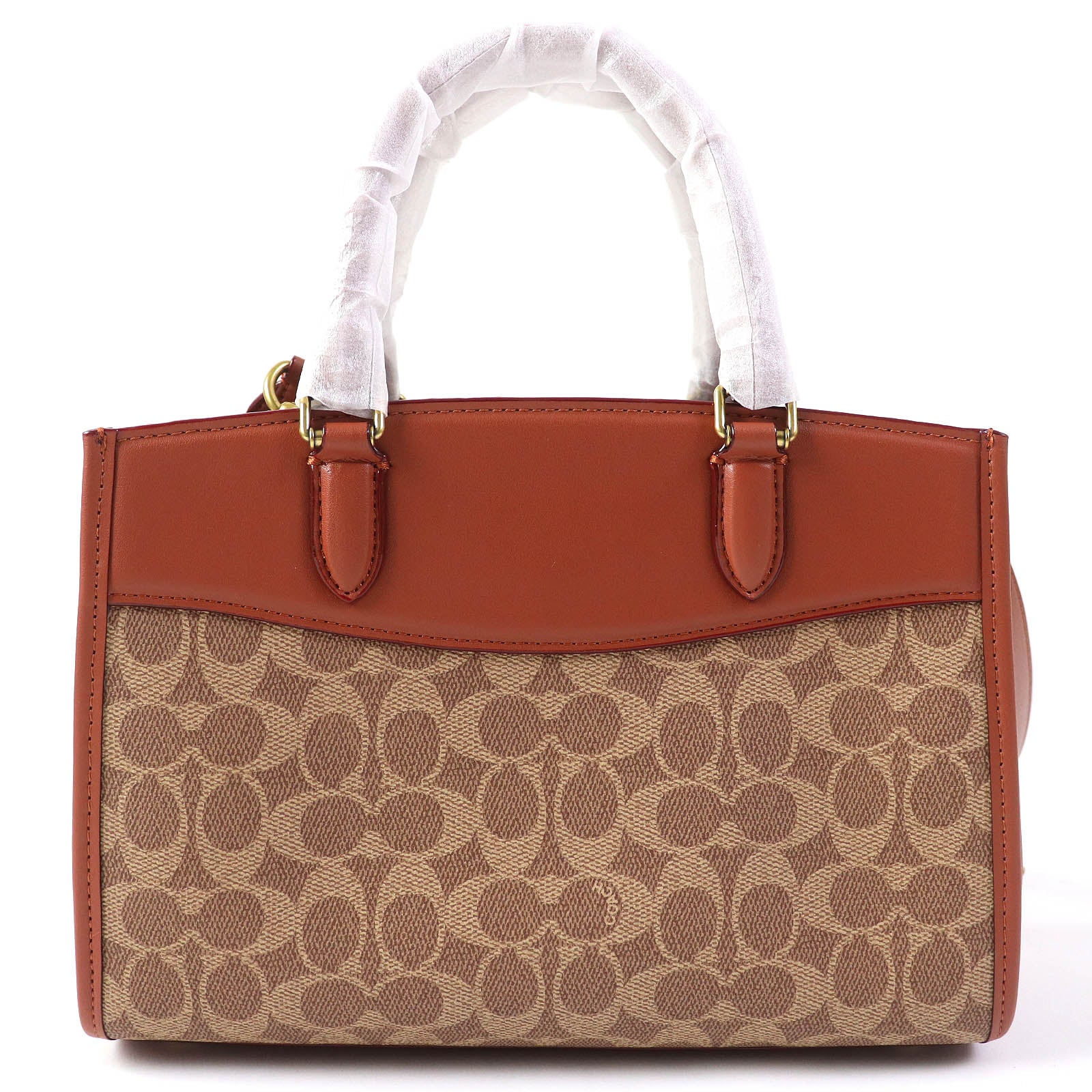 COACH Brook Carryall Signature Canvas 2WAY Tote Bag