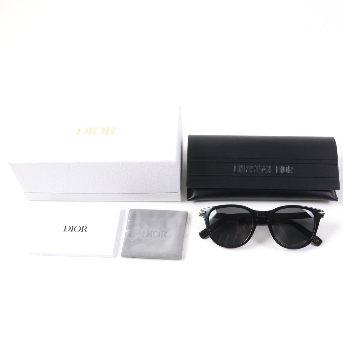 Dior BlackSuit Logo Sunglasses TF06244351