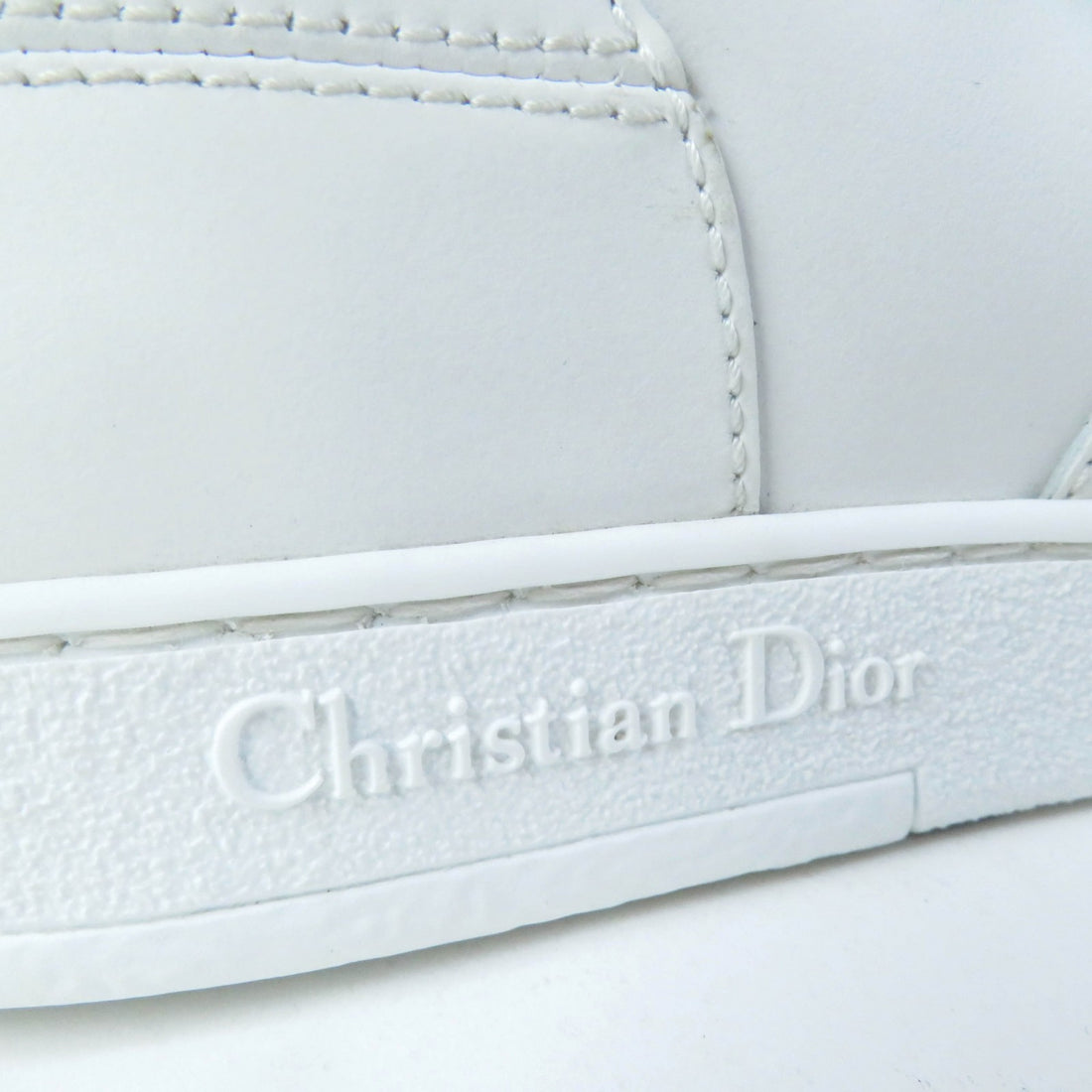 Dior Star Leather Low Cut Sneakers White