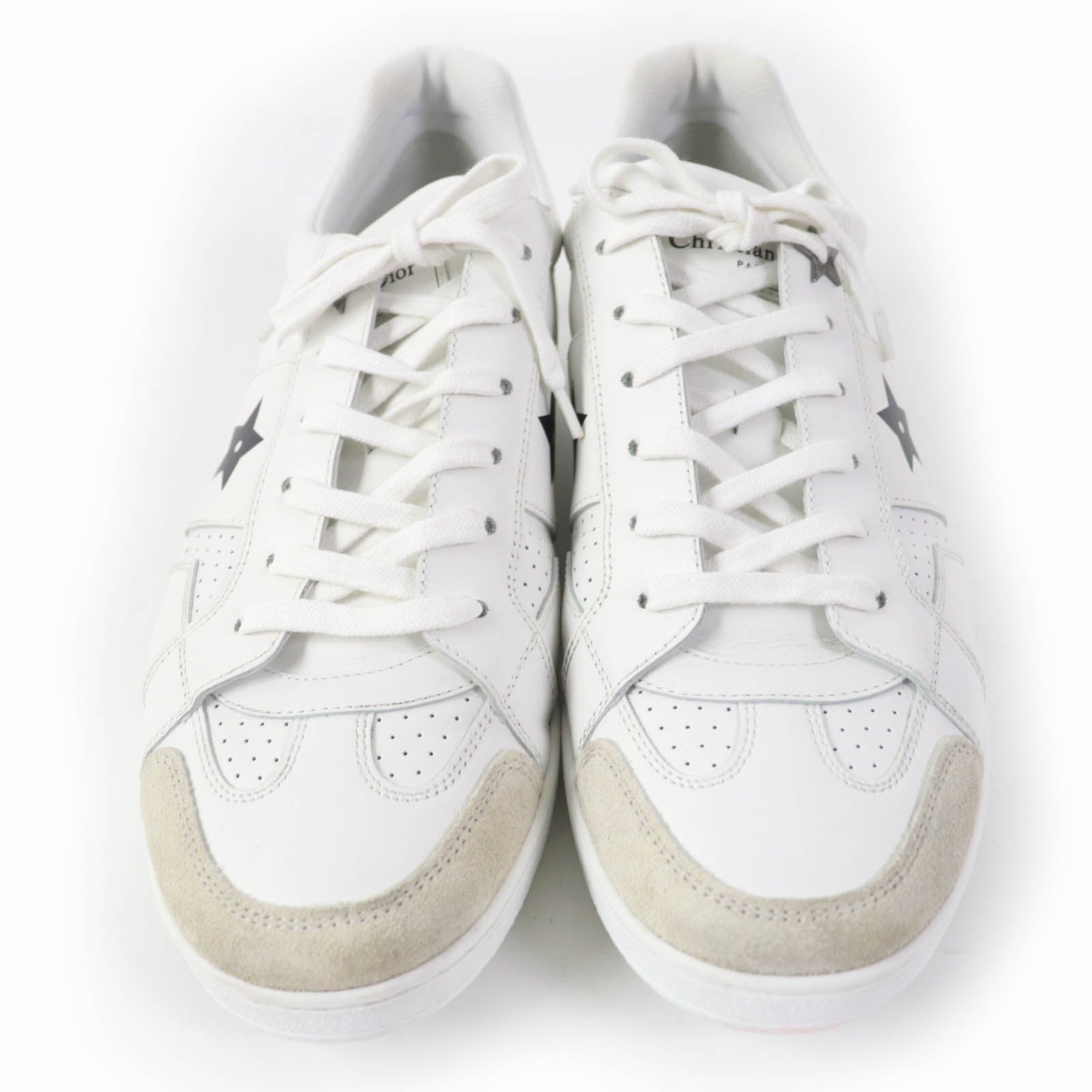 Dior Star Leather Low Cut Sneakers White 39