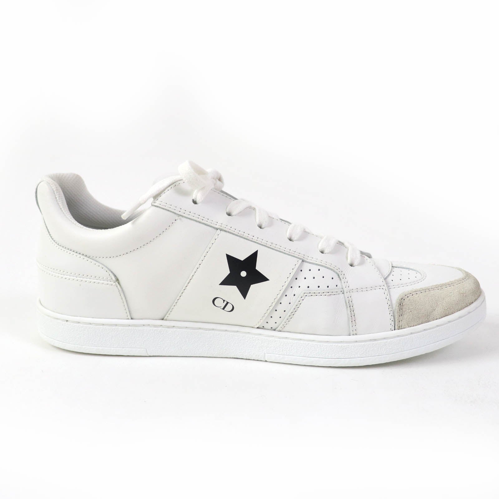 Dior Star Leather Low Cut Sneakers White 39