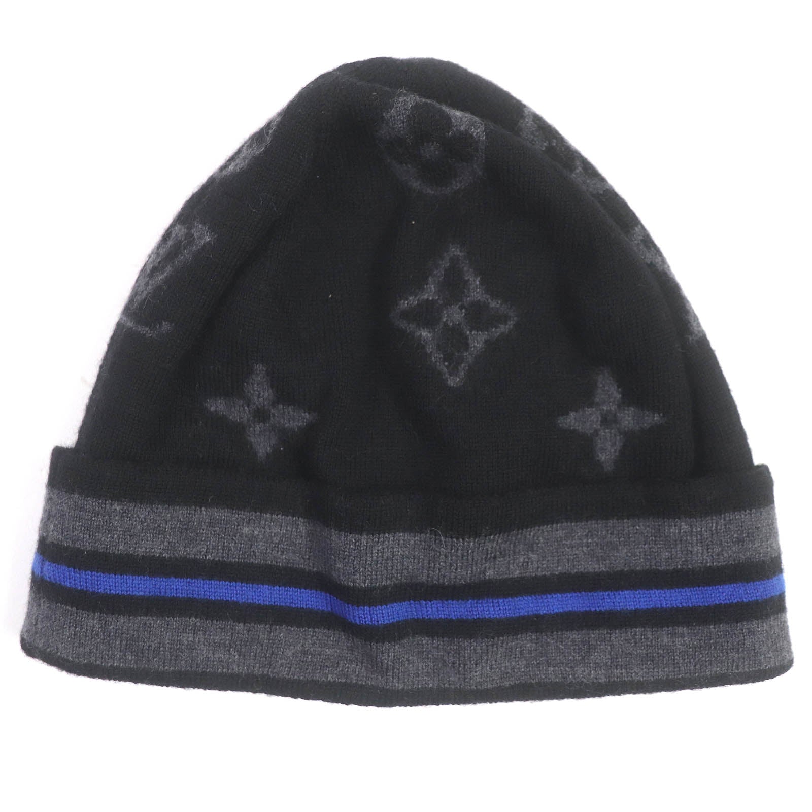 Louis Vuitton Monogram Stripe Wool Beanie M76821