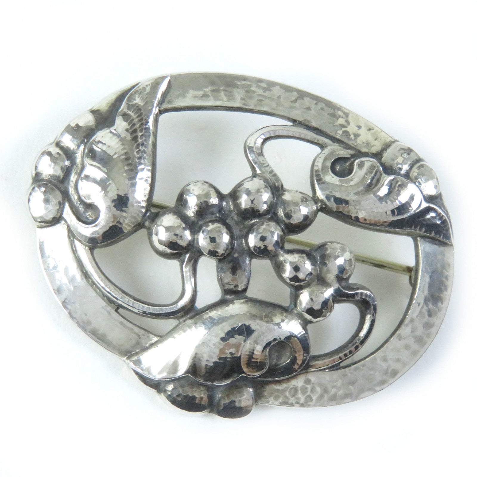 Georg Jensen Moonlight Grape Brooch SV925 Silver