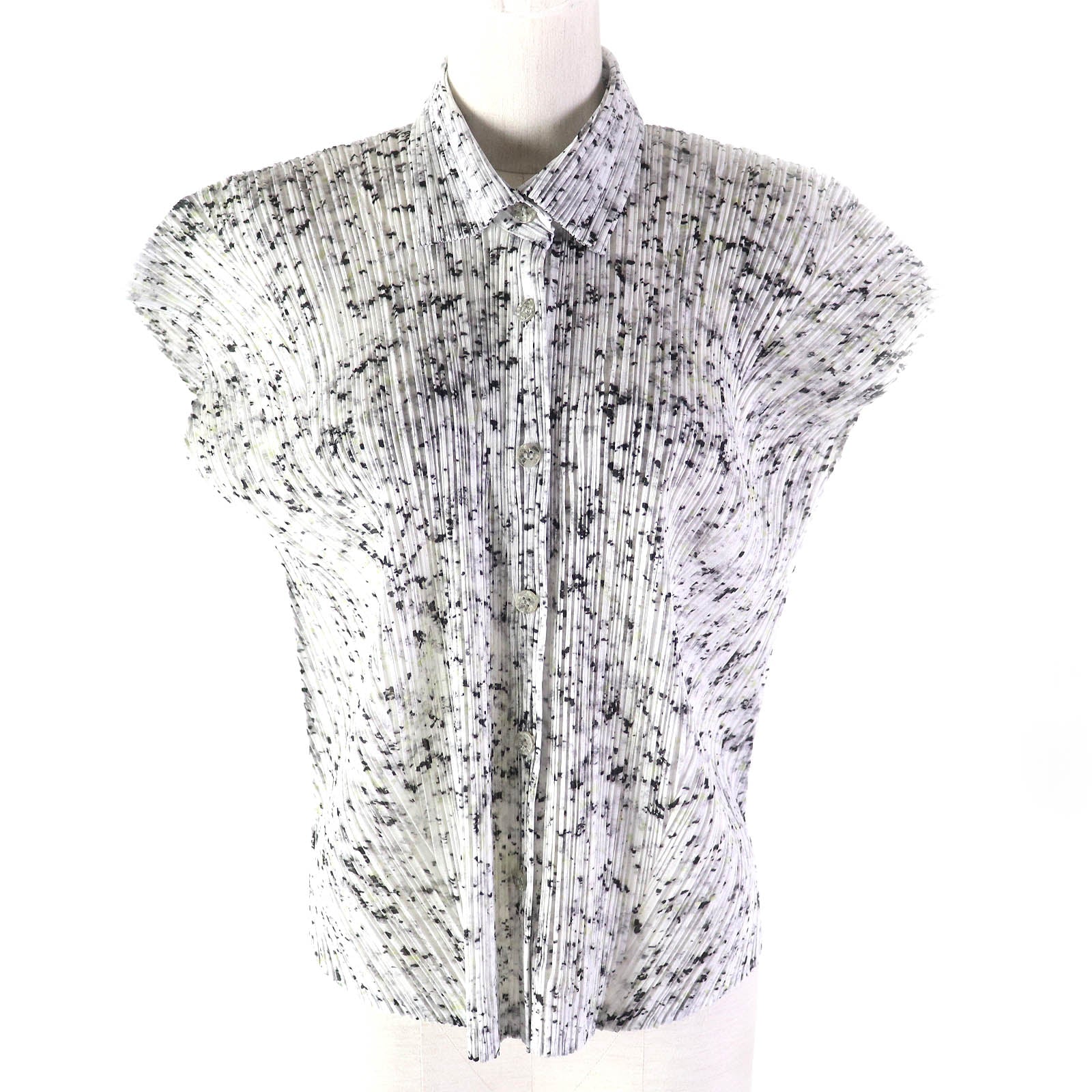 Issey Miyake Polyester Short Sleeve Shirt