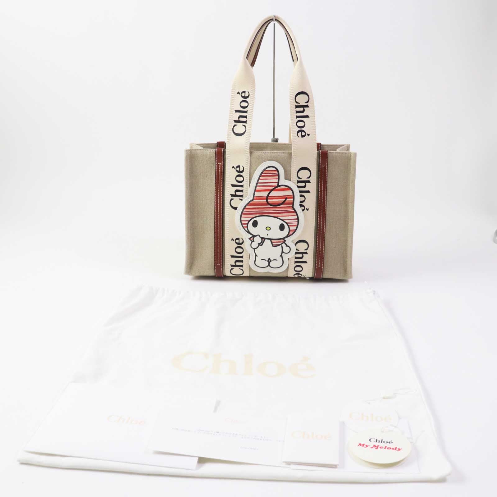 Chloe Sanrio Woody Medium My Melody Tote Bag