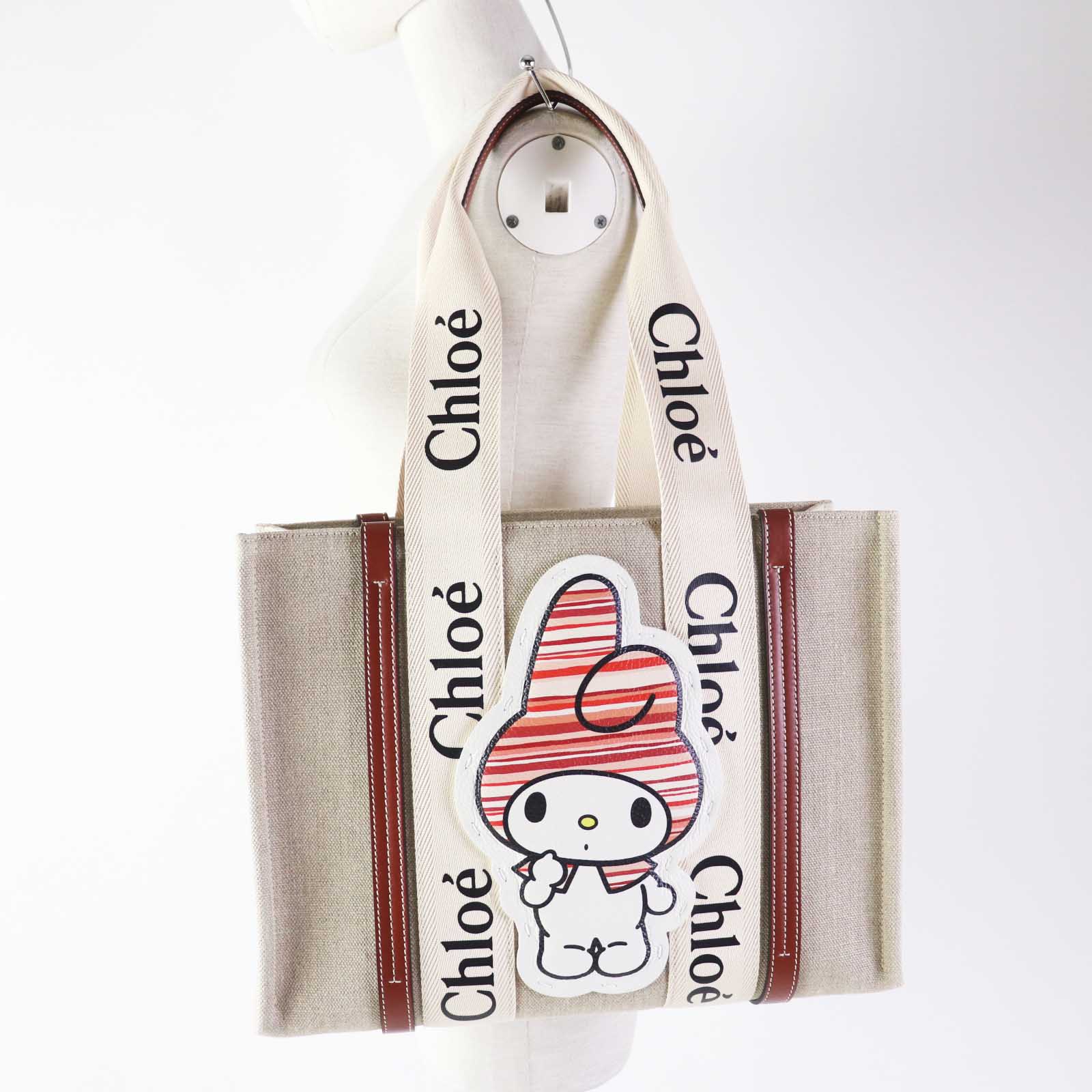 Chloe Sanrio Woody Medium My Melody Tote Bag