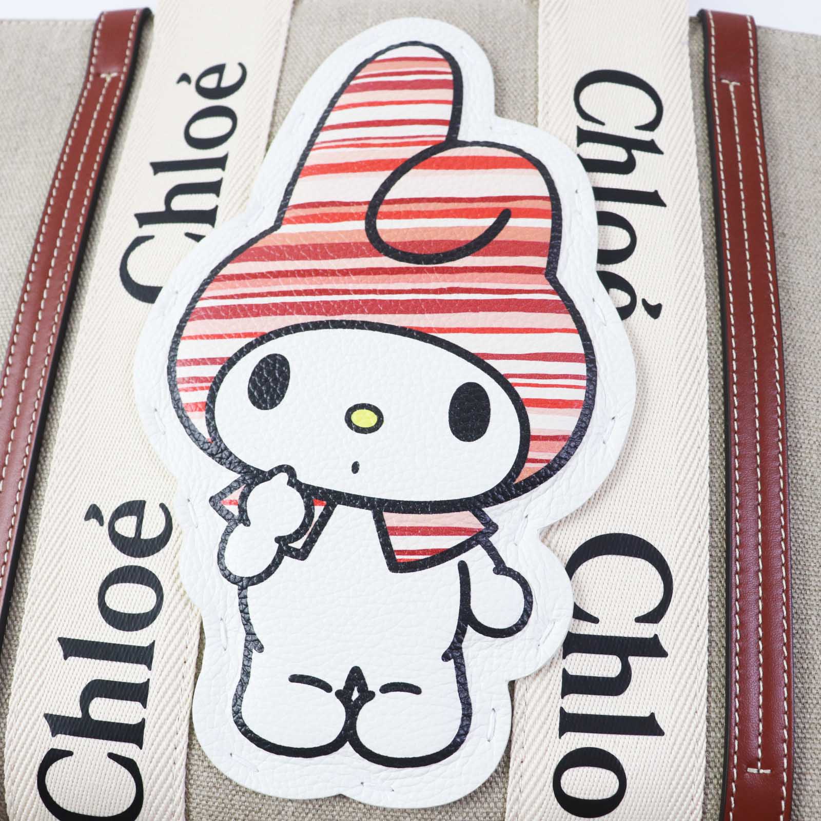 Chloe Sanrio Woody Medium My Melody Tote Bag