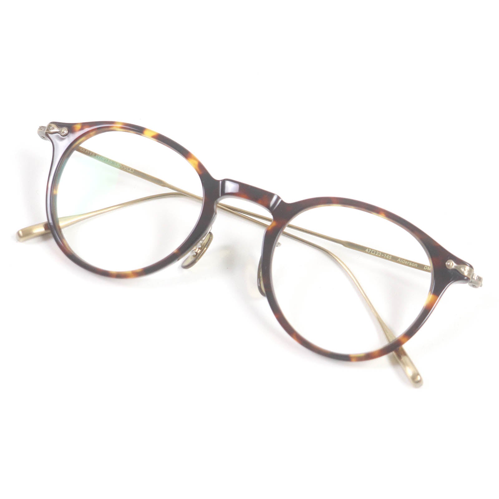 OLIVER PEOPLES Alderson-DM2 Tortoiseshell Glasses