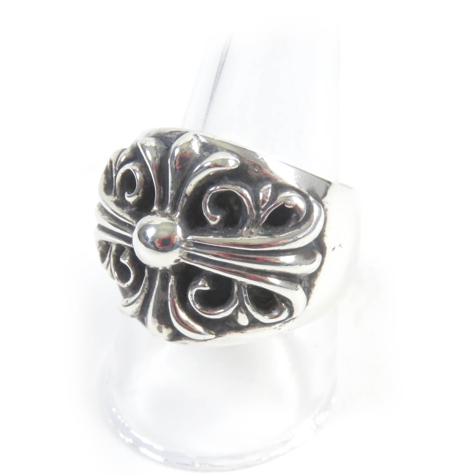 CHROME HEARTS SV925 Silver Keeper Ring