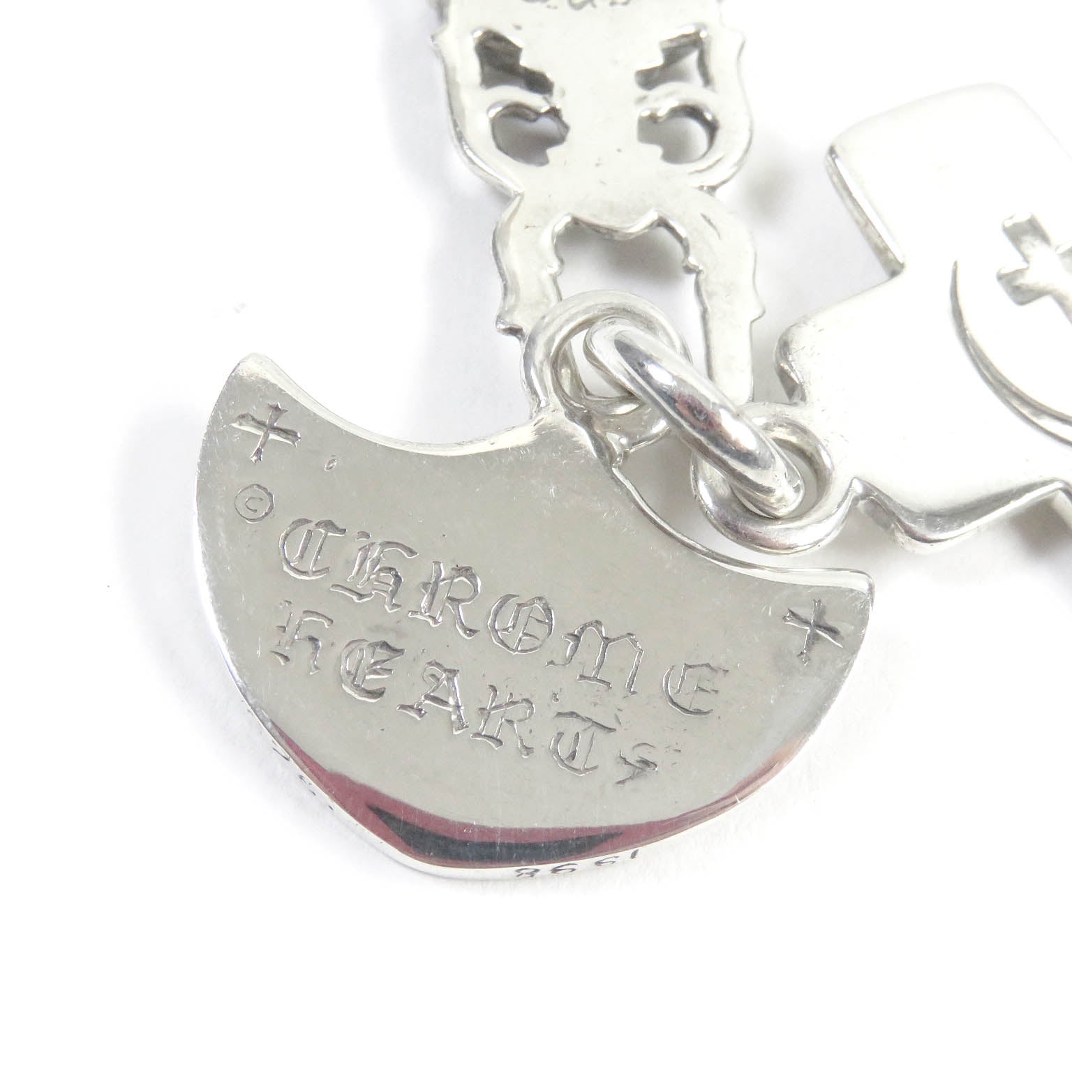 CHROME HEARTS Silver Necklace Charm Pendant