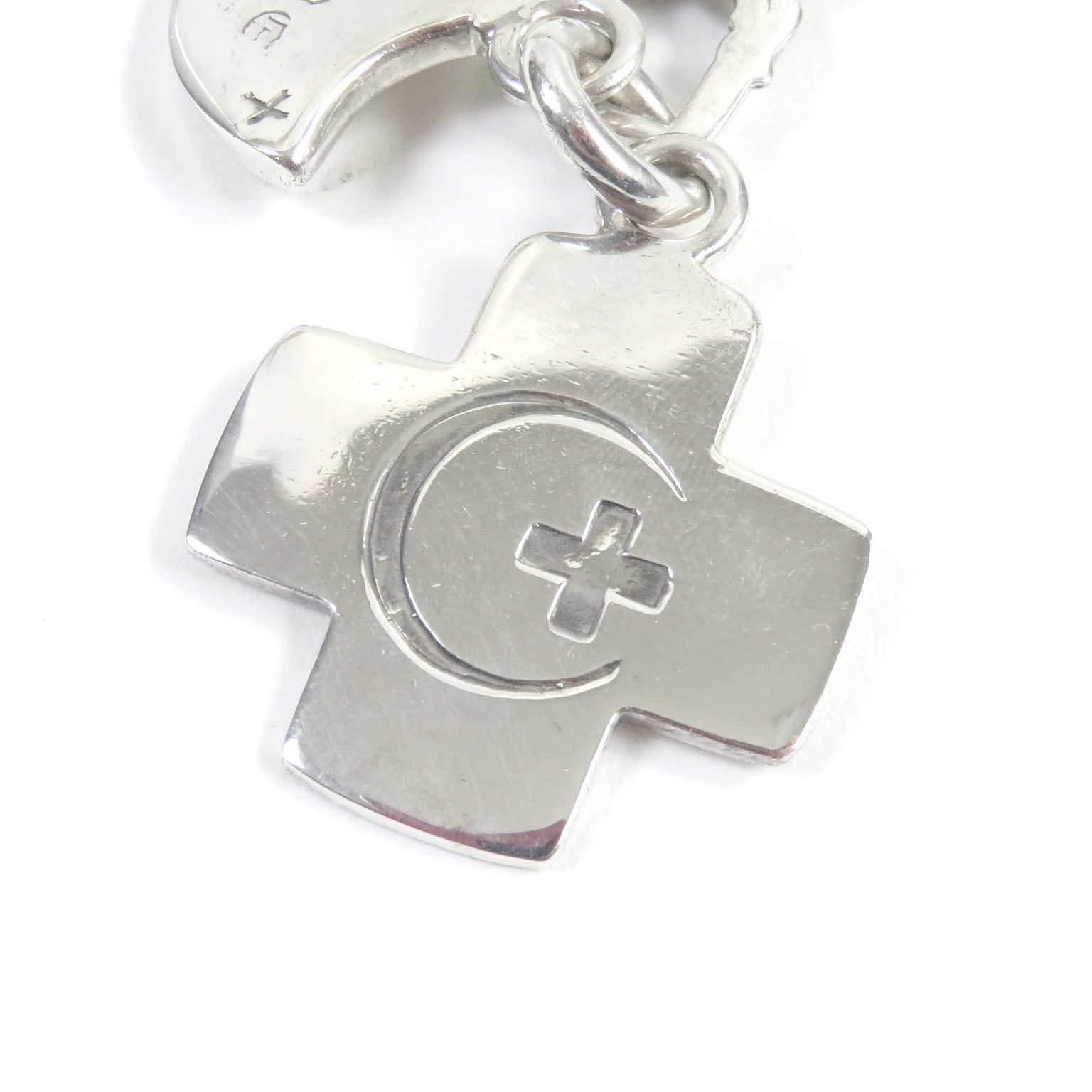 CHROME HEARTS Silver Necklace Charm Pendant