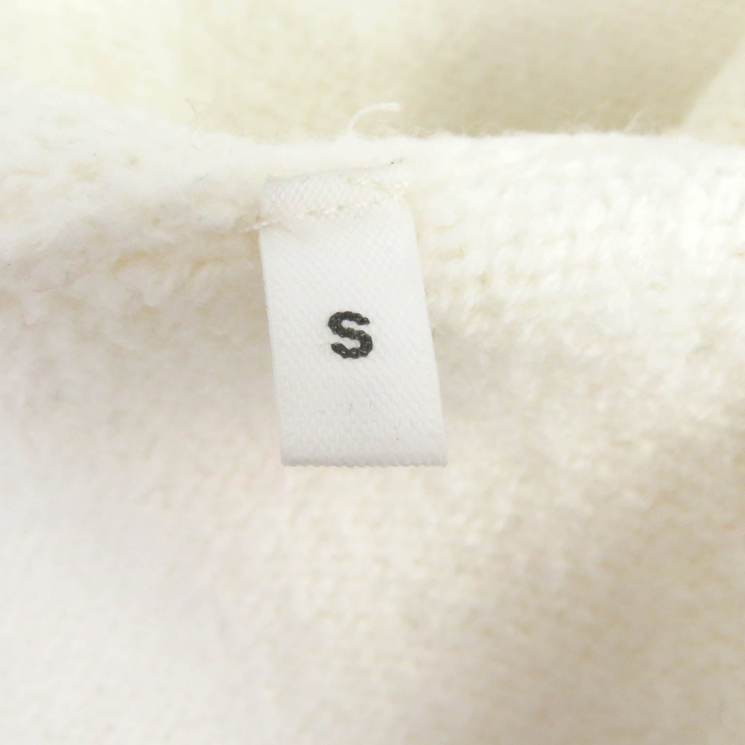 Wool Heart Logo Turtleneck Knit Sweater Ivory S