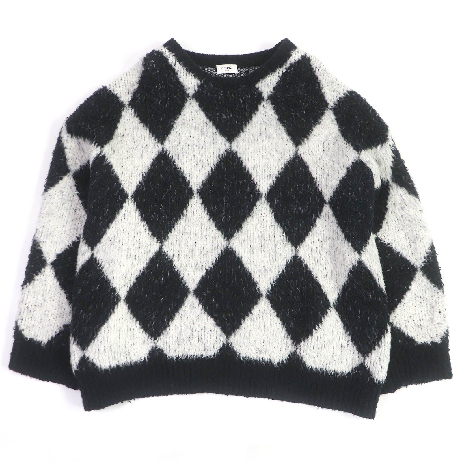 Celine Cotton Nylon Surf Style Knit Sweater S