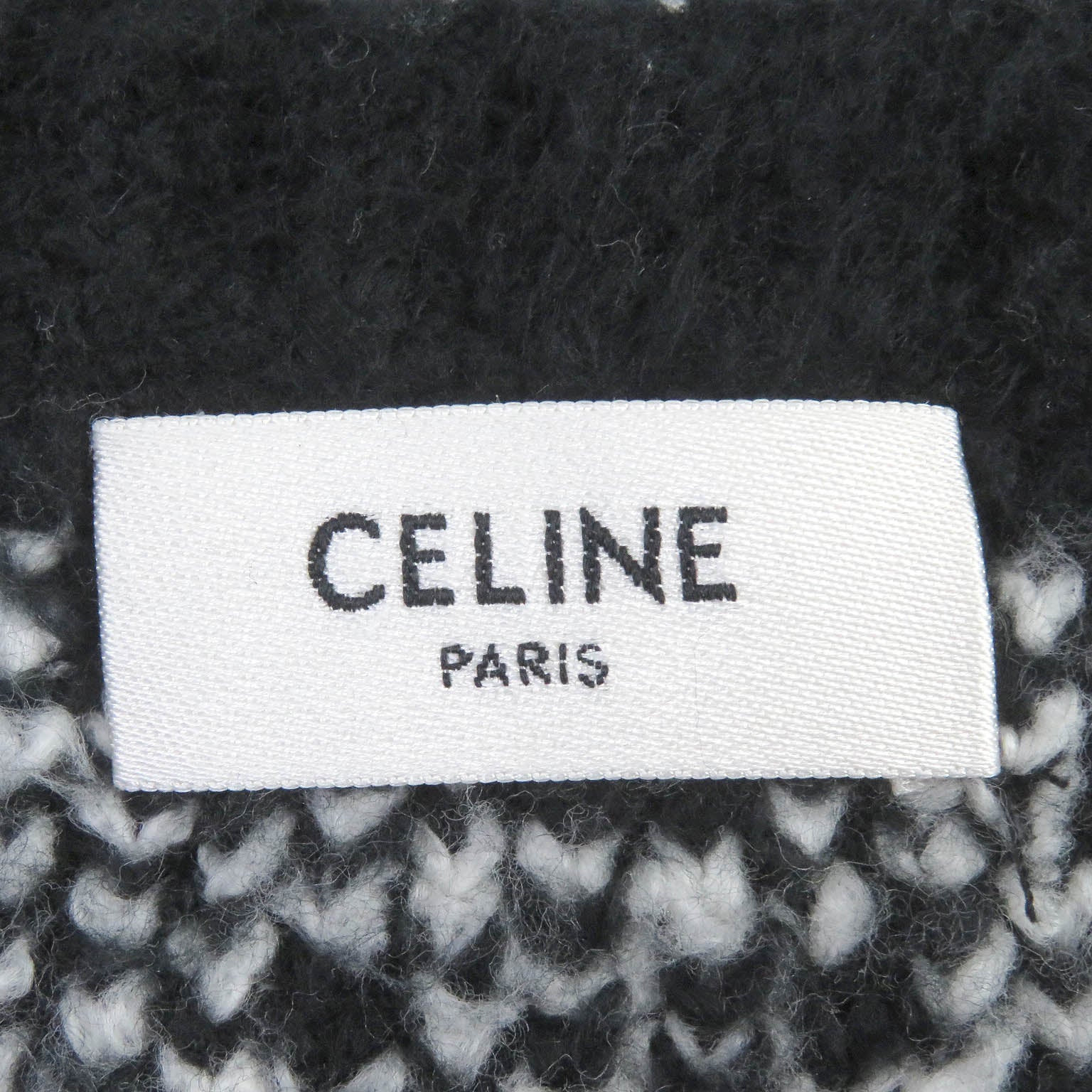 Celine Cotton Nylon Surf Style Knit Sweater S