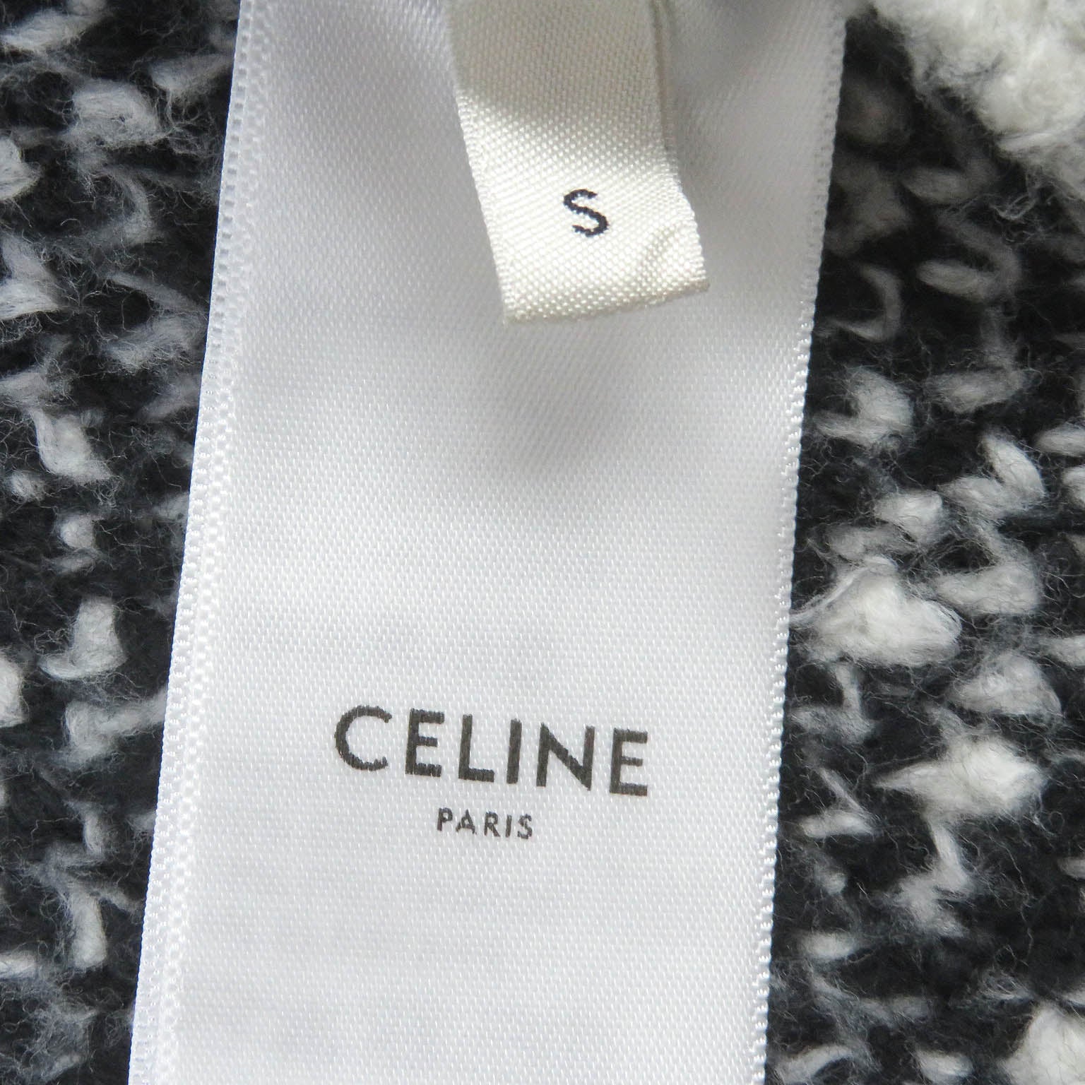 Celine Cotton Nylon Surf Style Knit Sweater S